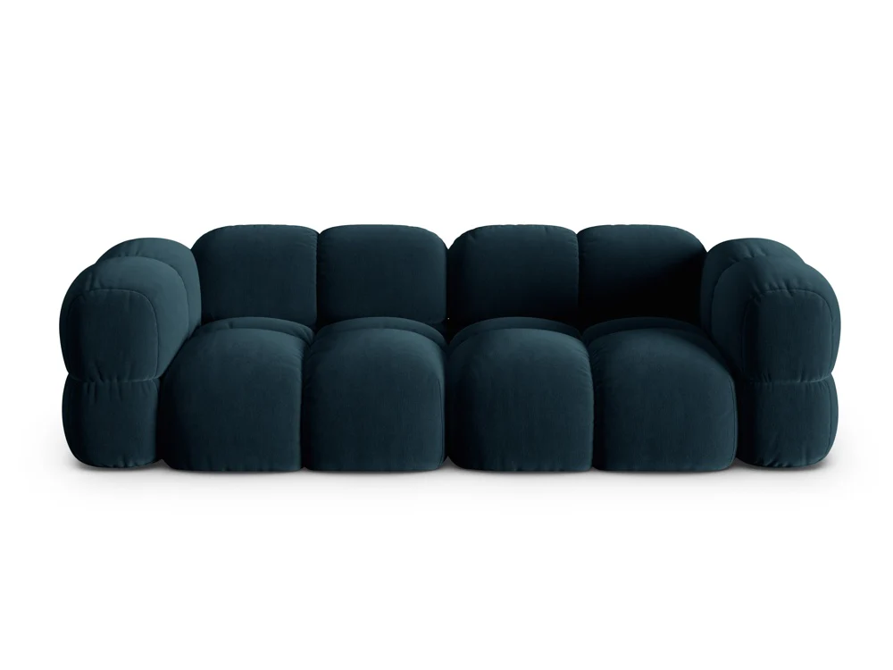 Sofa 4-osobowa aksamitna LORETTO petrol - Image 3