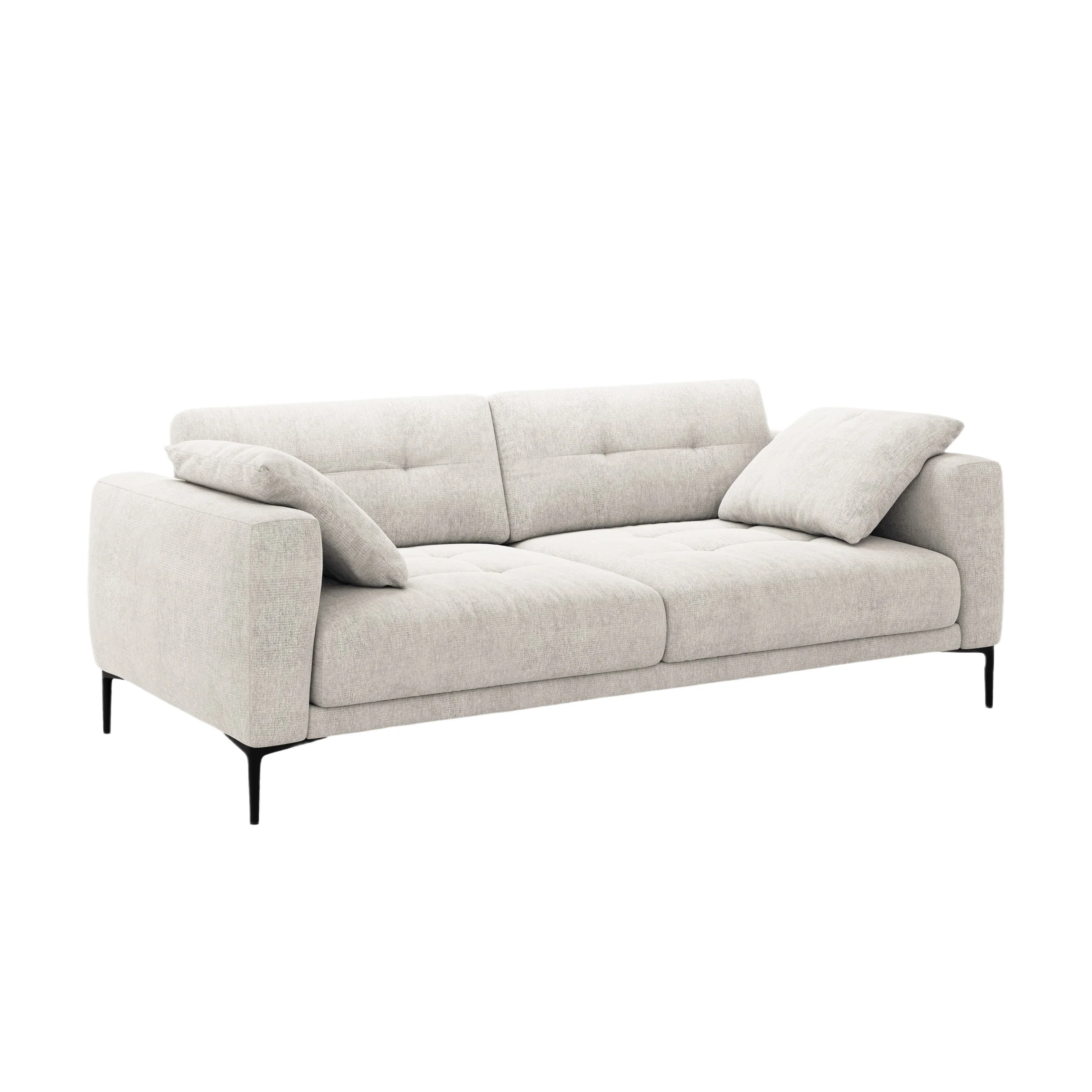 Sofa 4-osobowa BEMY beżowy szenil