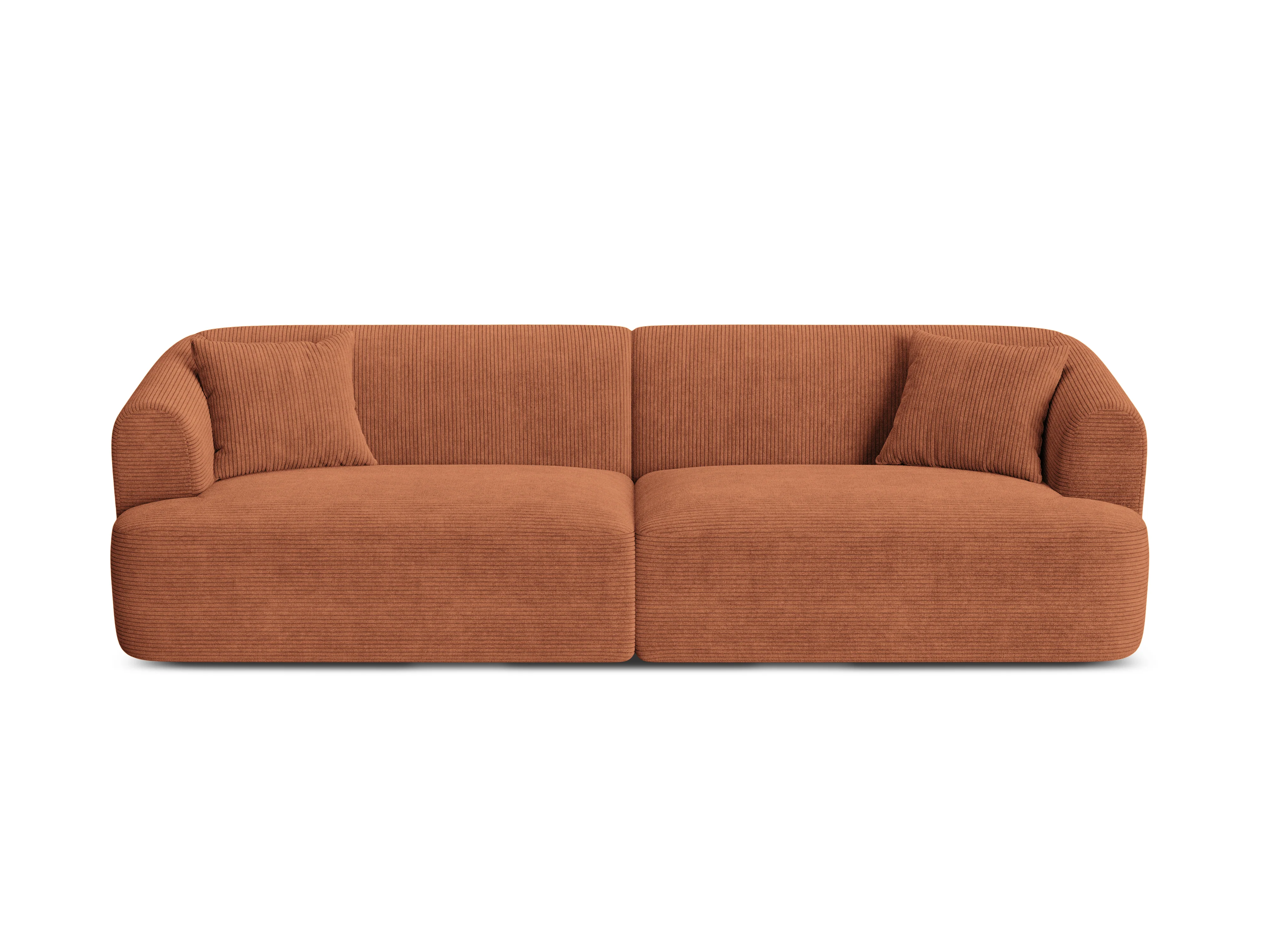 Sofa 4-osobowa CAMPI ceglany sztruks - Image 4