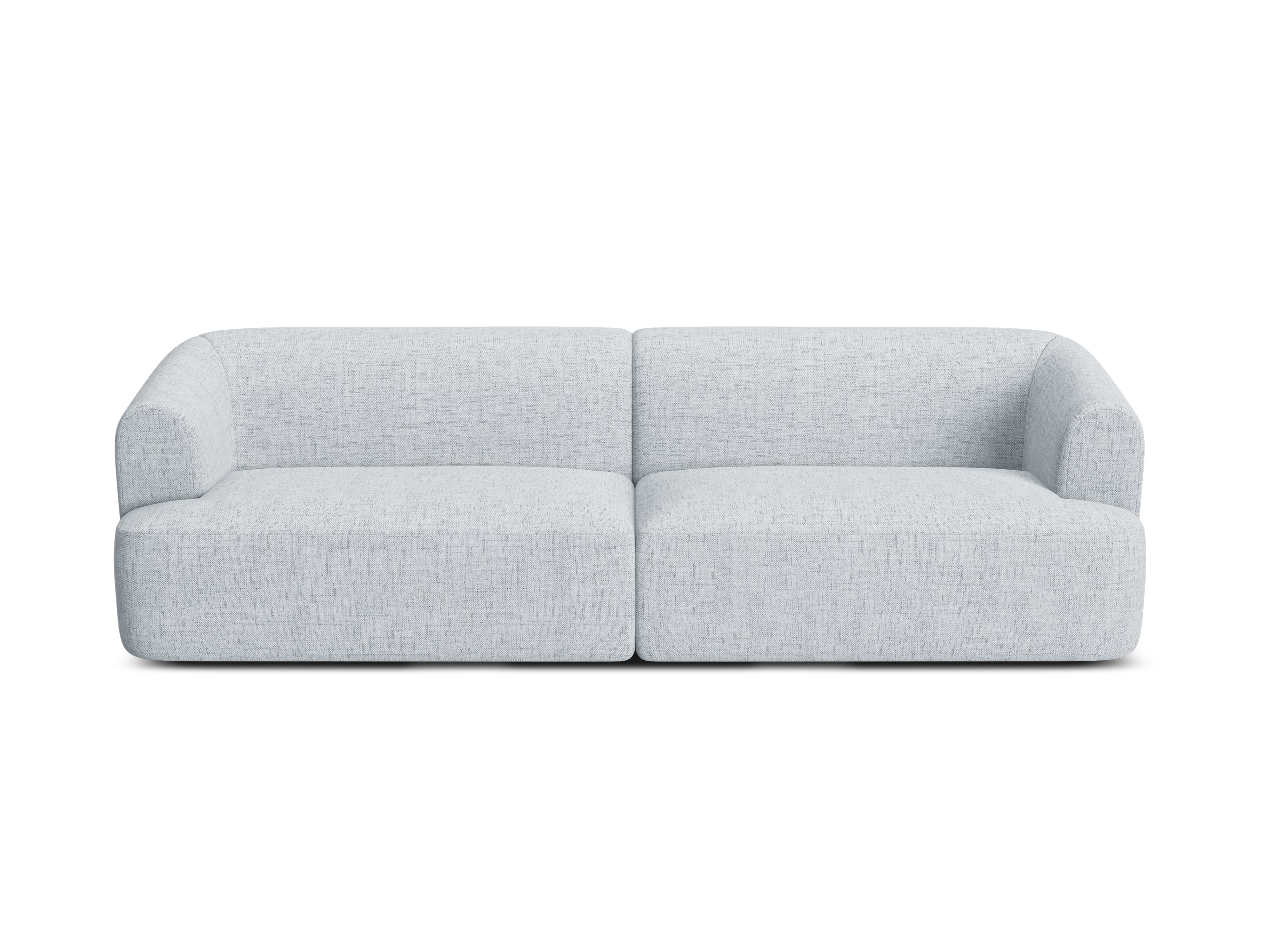 Sofa 4-osobowa CAMPI jasnoszary szenil - Image 4