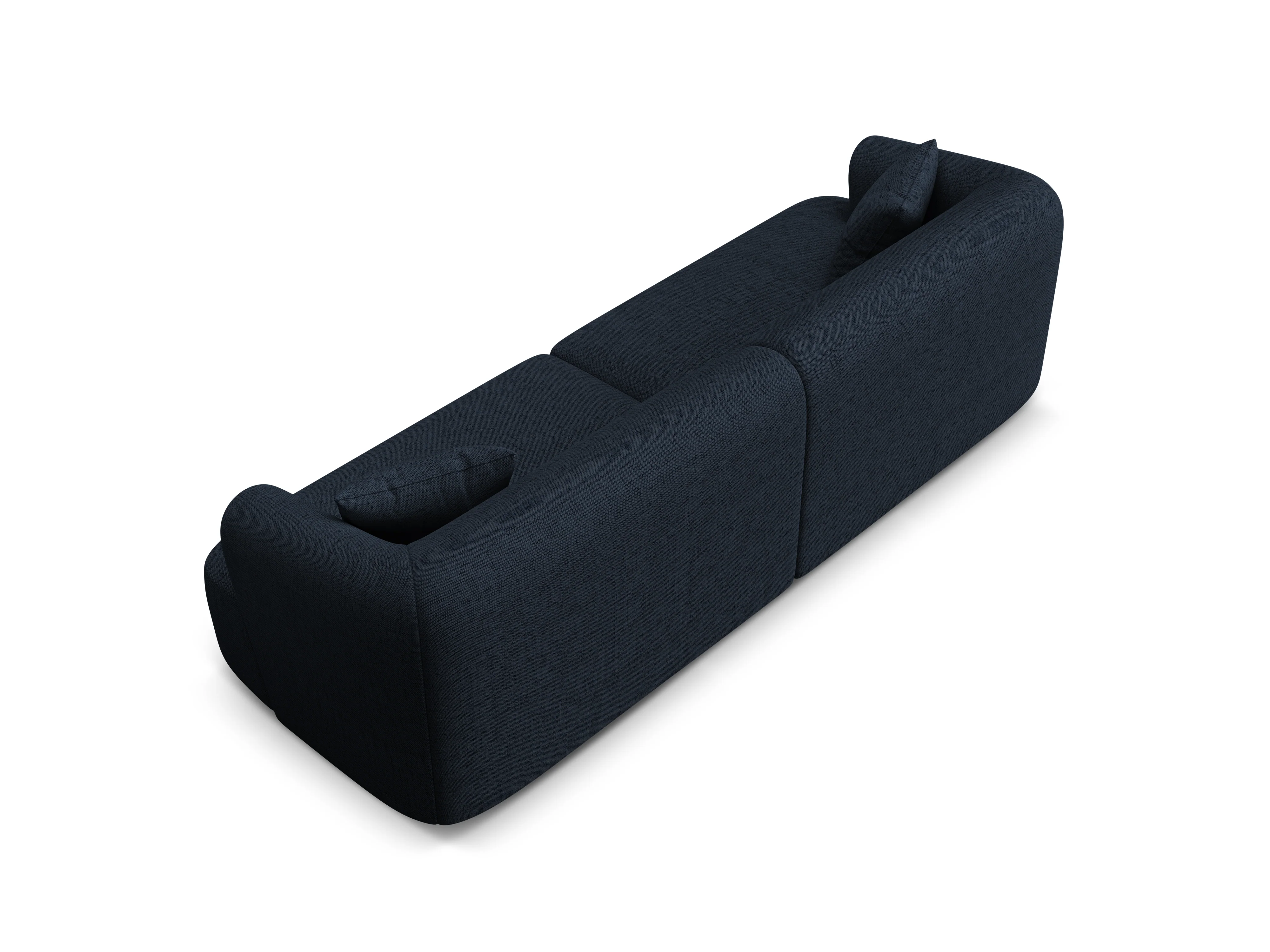 Sofa 4-osobowa CAMPI niebieski szenil - Image 4