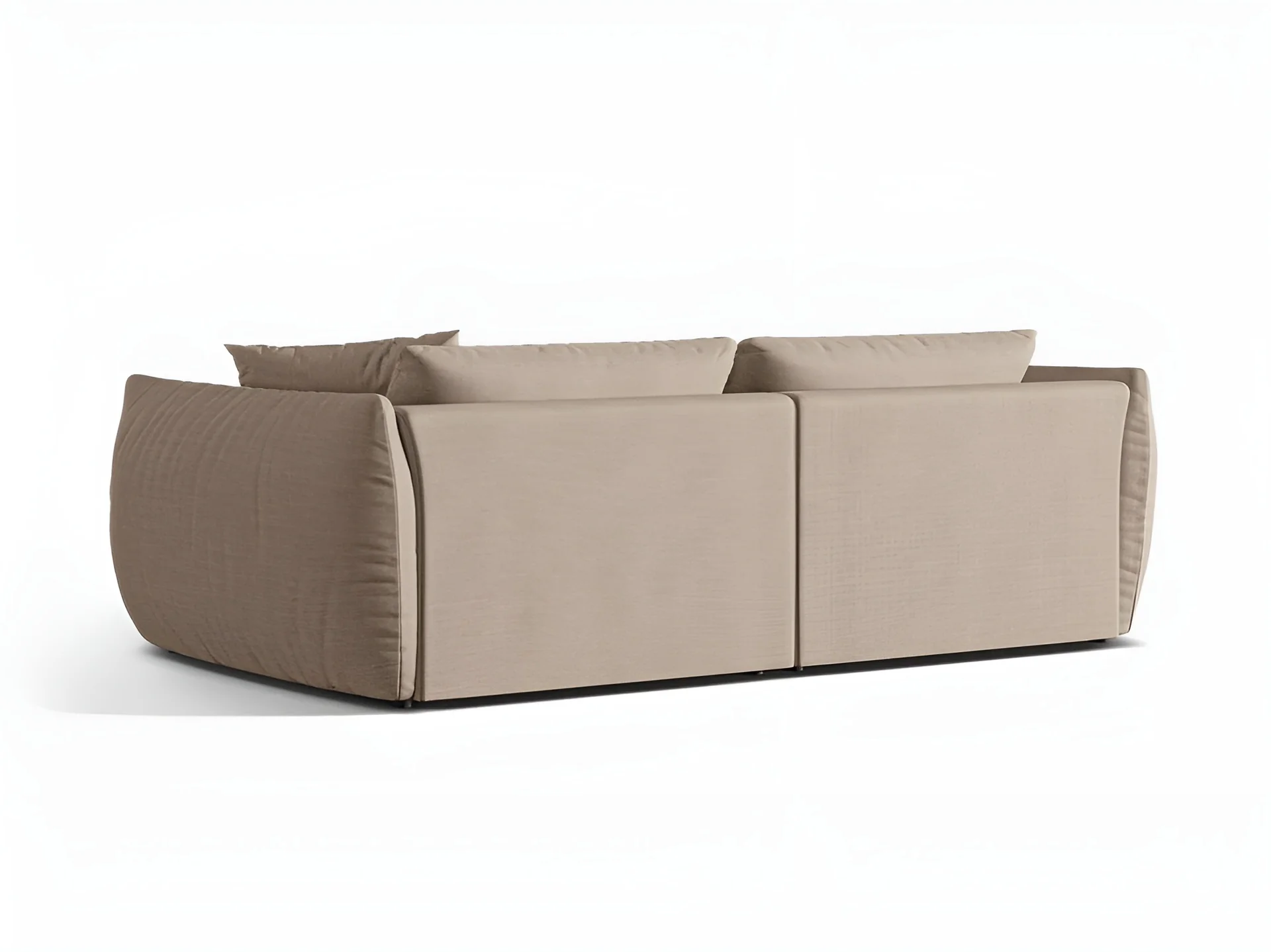 Sofa 4-osobowa CHRIS piaskowy szenil - Image 4