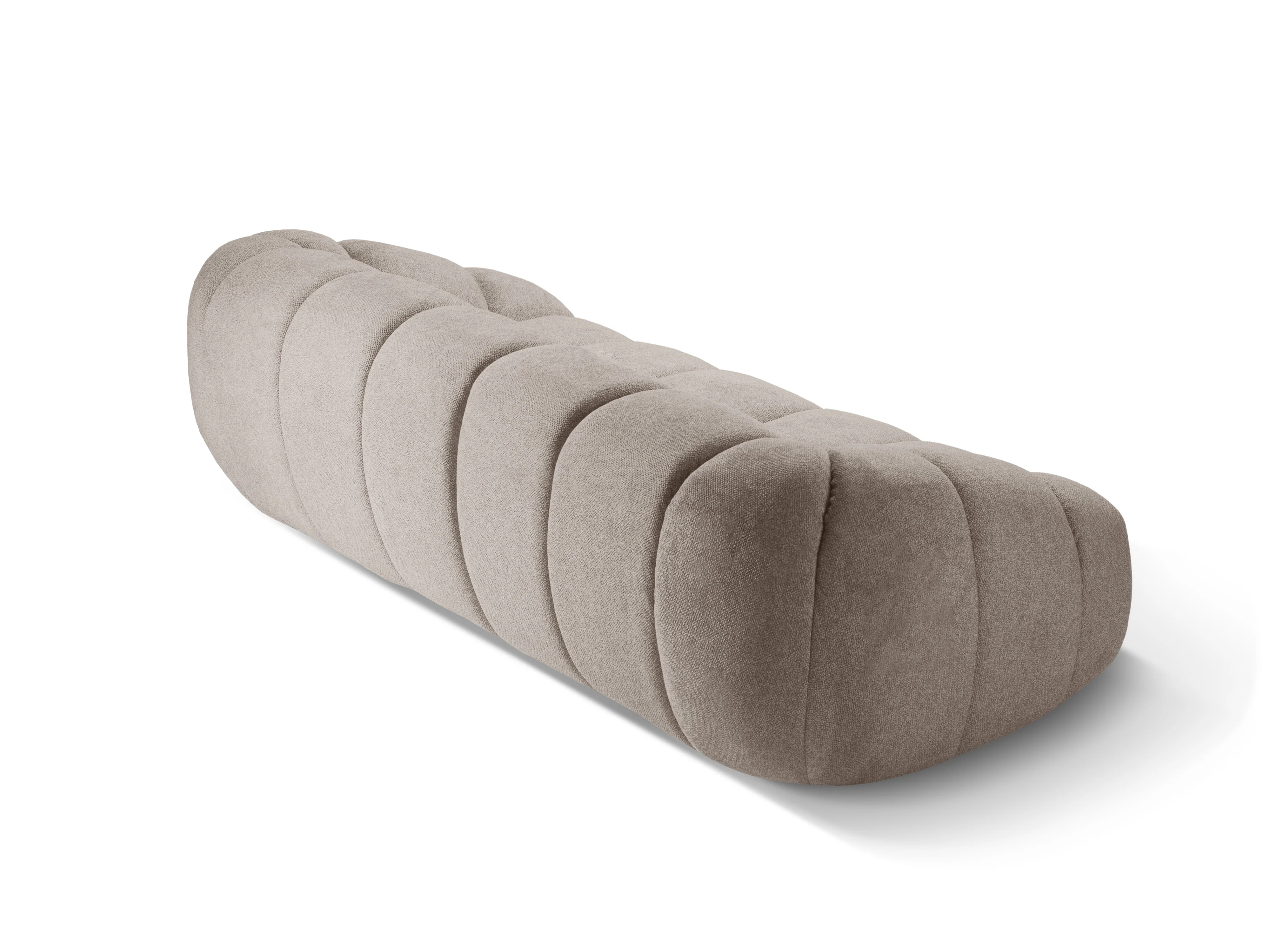 Sofa 4-osobowa DIANA ciemnobeżowy szenil - Image 4