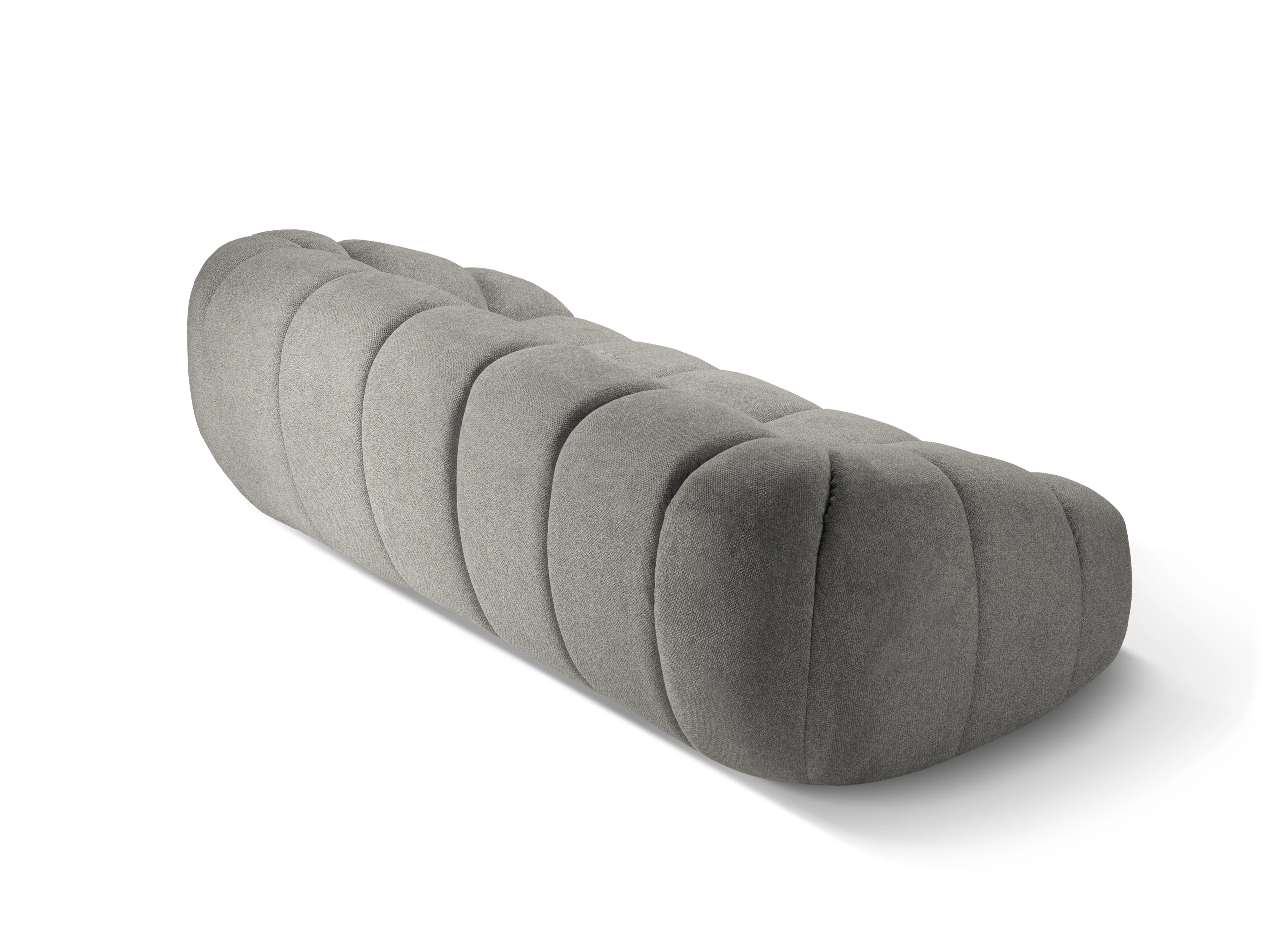 Sofa 4-osobowa DIANA jasnoszary szenil - Image 4