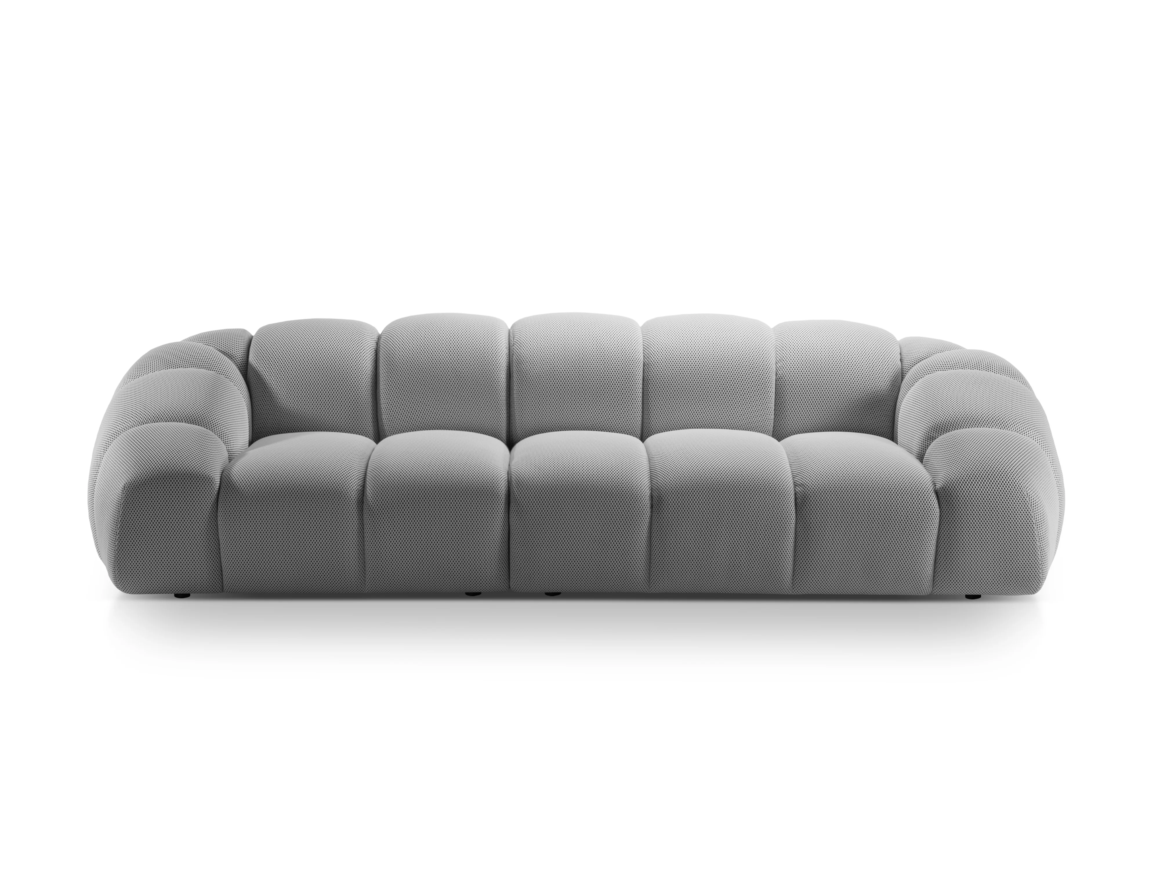Sofa 4-osobowa DIANA srebrny - Image 3