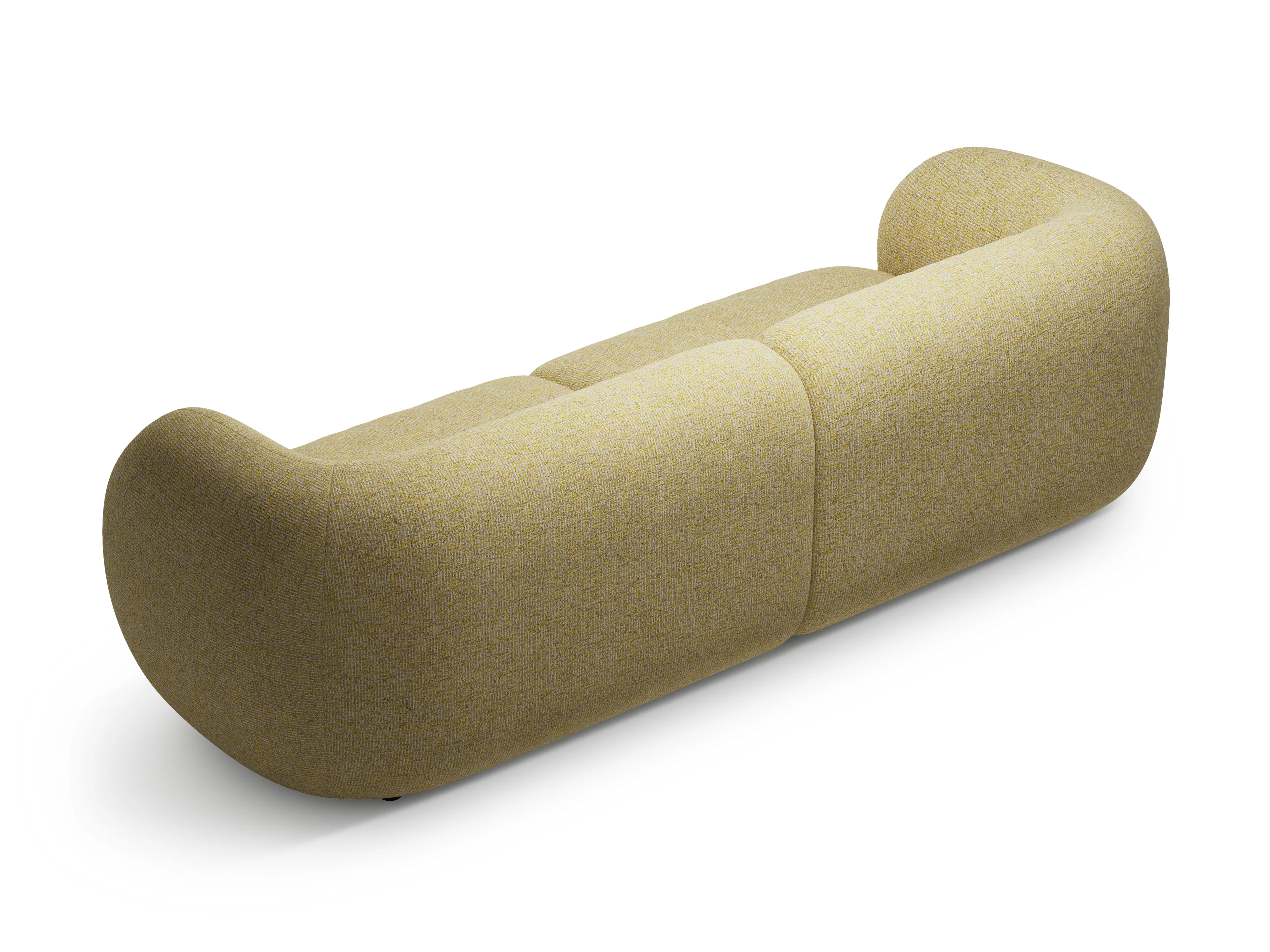 Sofa 4-osobowa KATE żółty melanż - Image 3