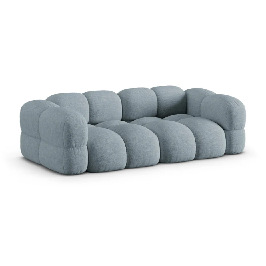 Sofa 4-osobowa LORETTO niebieski pastelowy