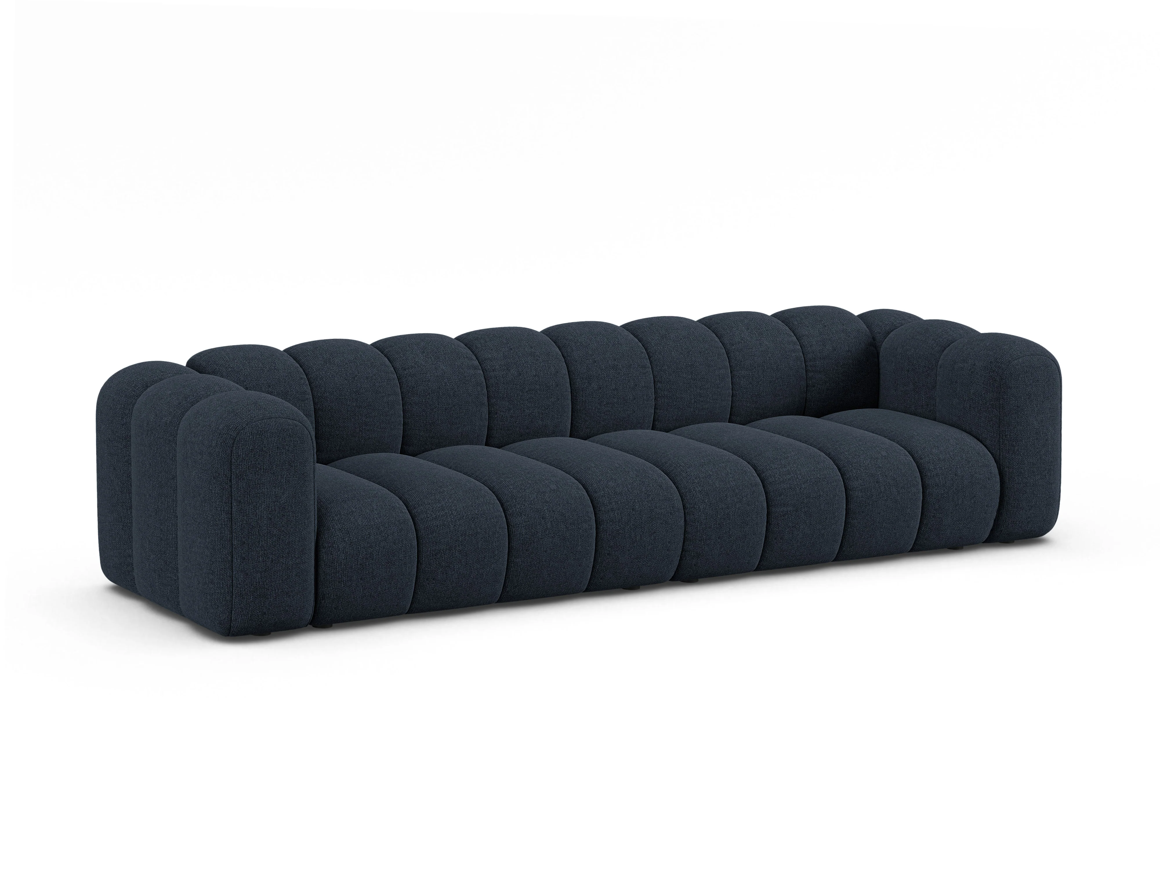 Sofa 4-osobowa LUPINE granatowy szenil