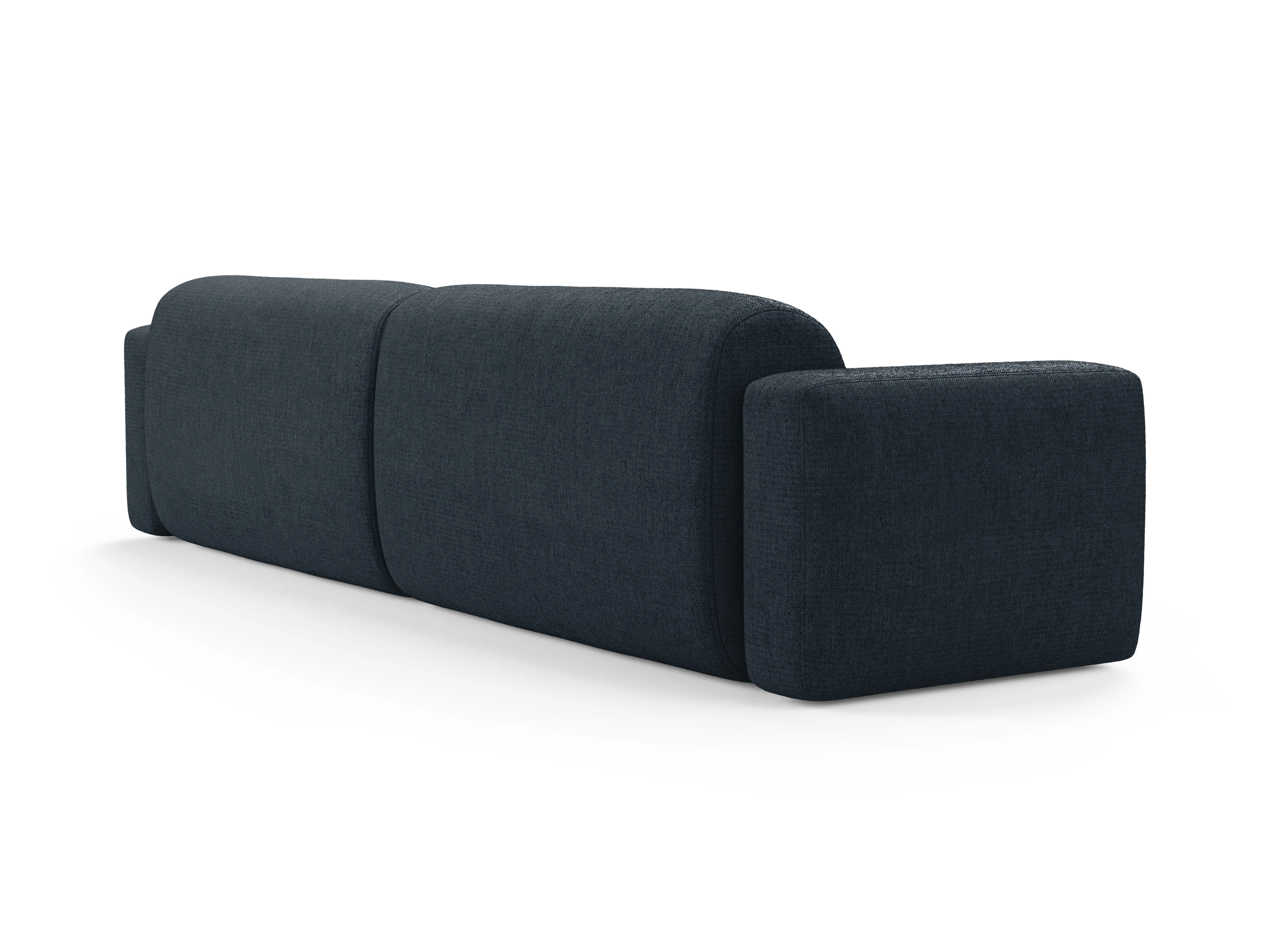 Sofa 4-osobowa STRINO niebieski szenil - Image 3
