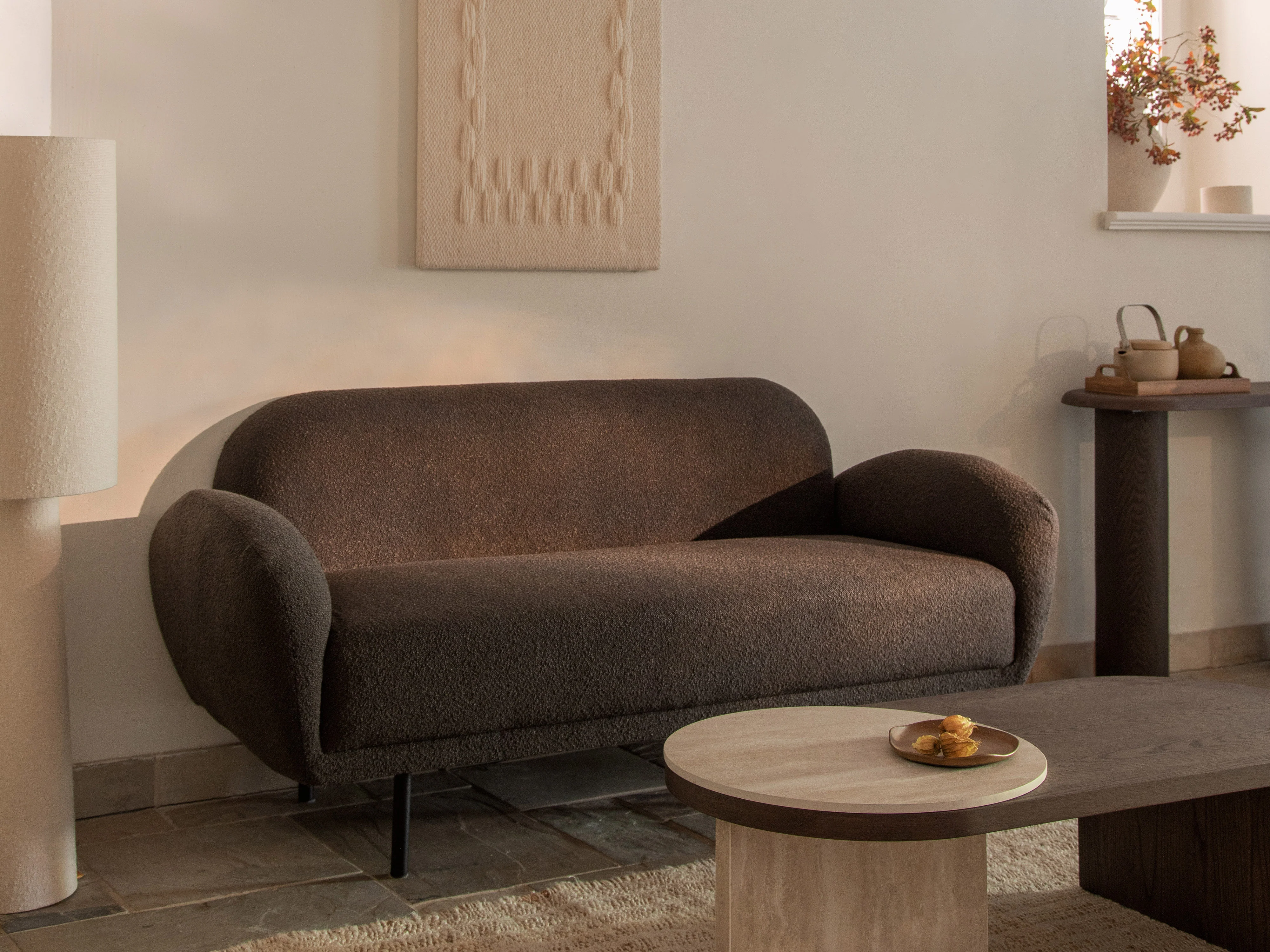 Sofa 3-osobowa POPPY różowy szenil - Image 2