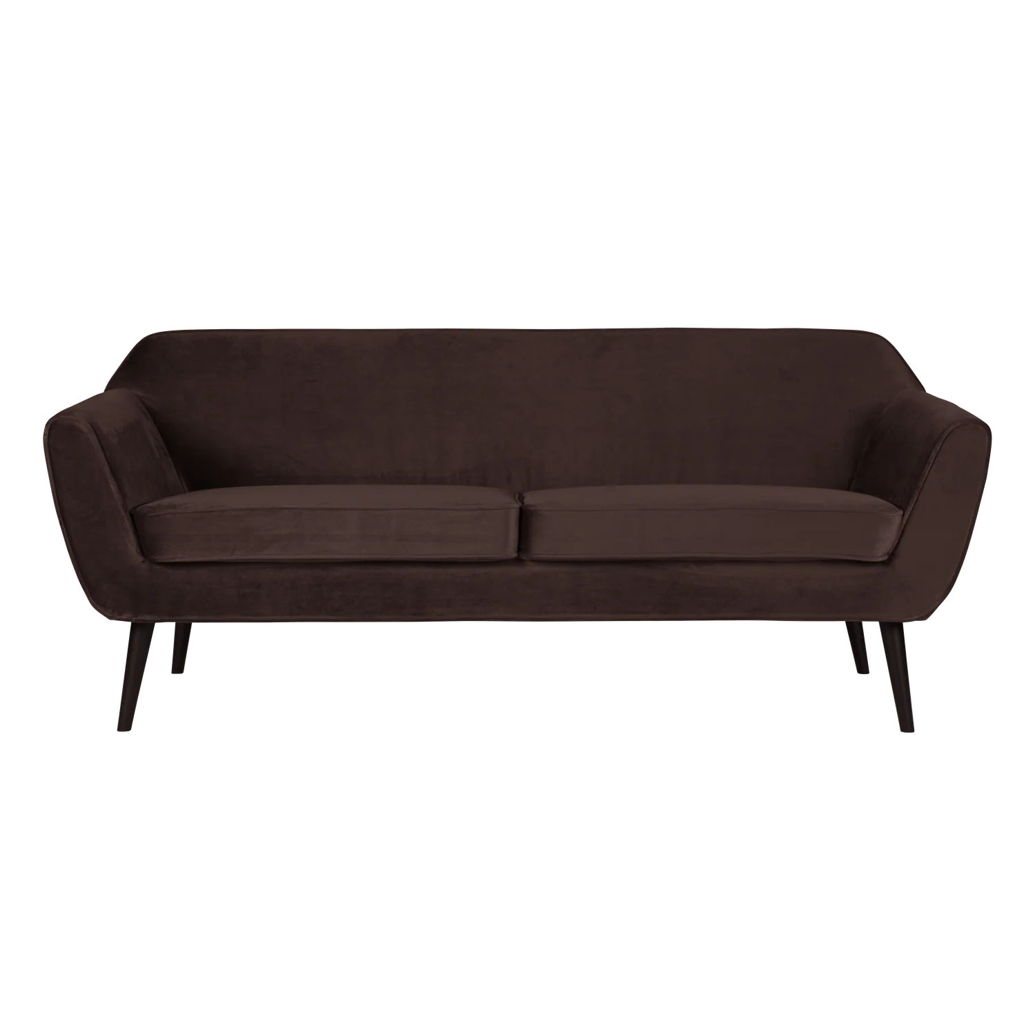 Sofa aksamitna 2,5-osobowa ROCCO czekoladowy - Image 3