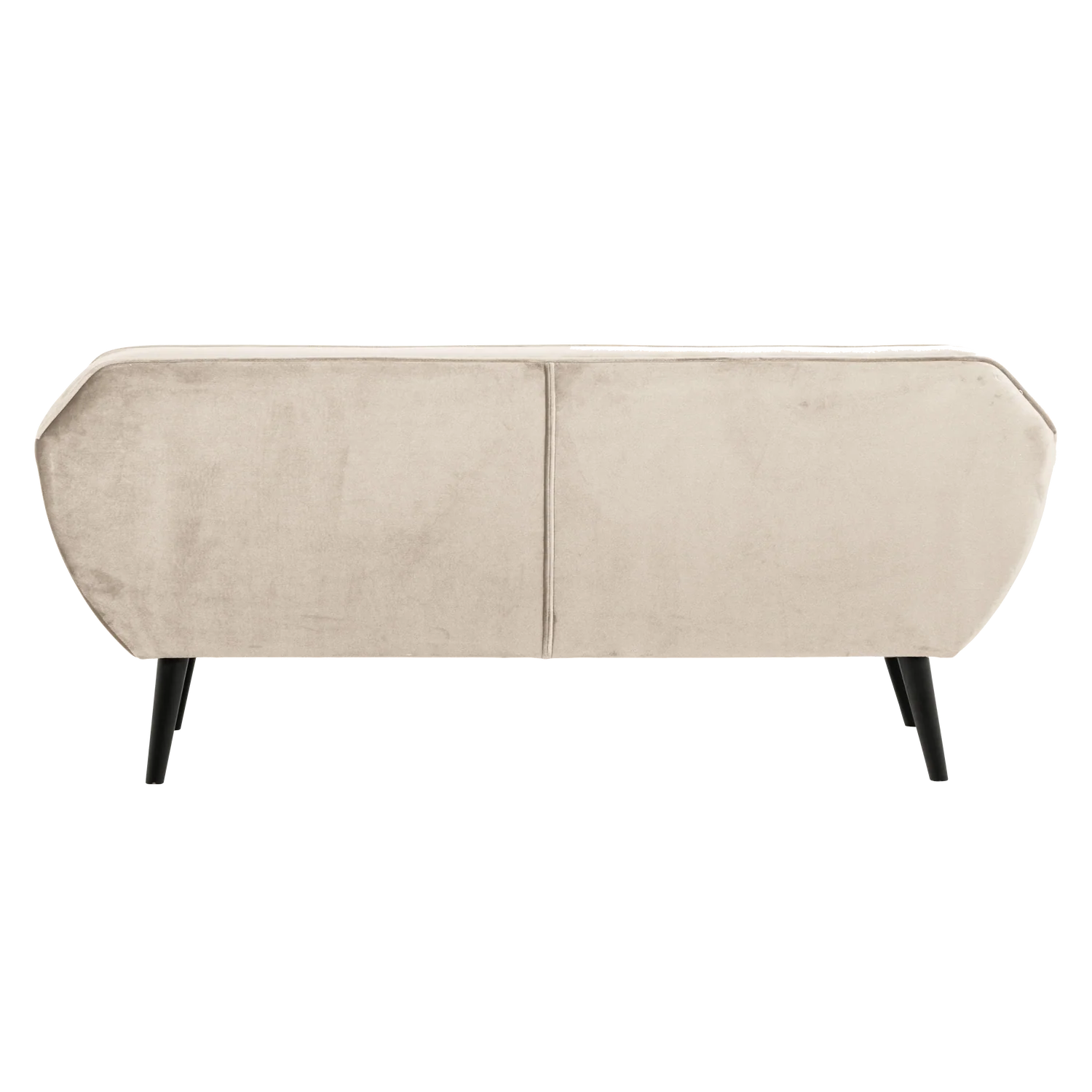 Sofa aksamitna 2,5-osobowa ROCCO złamany biały - Image 4