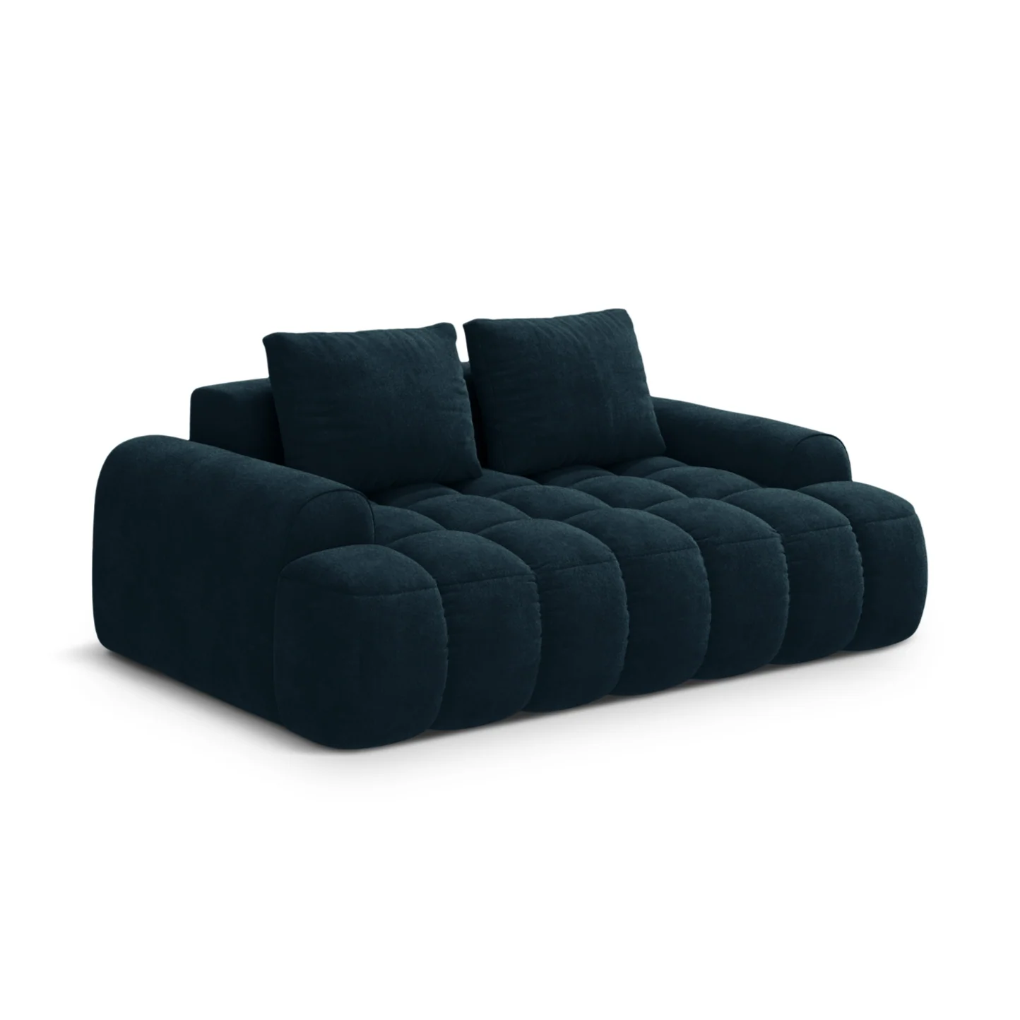 Sofa aksamitna 2-osobowa LINZ petrol