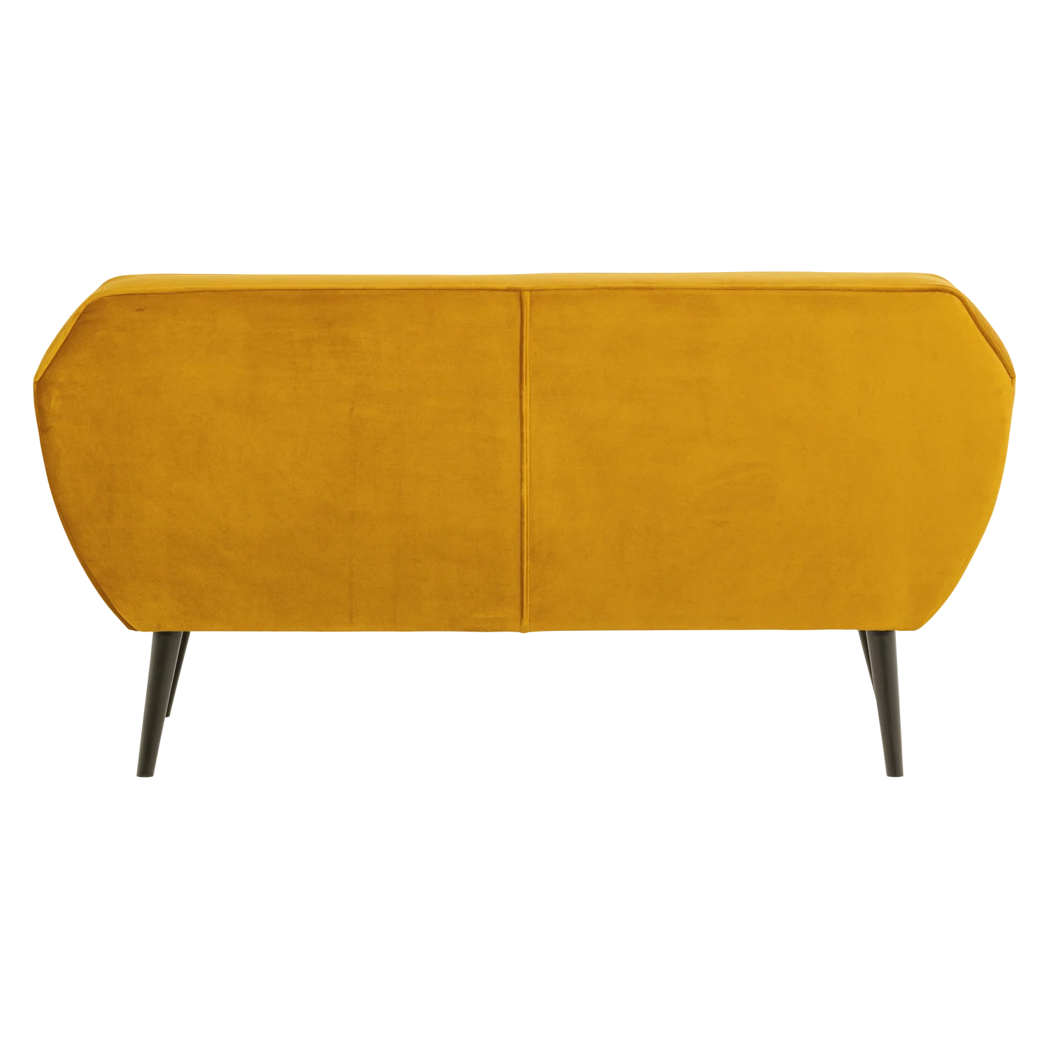 Sofa aksamitna 2-osobowa ROCCO musztardowy - Image 4