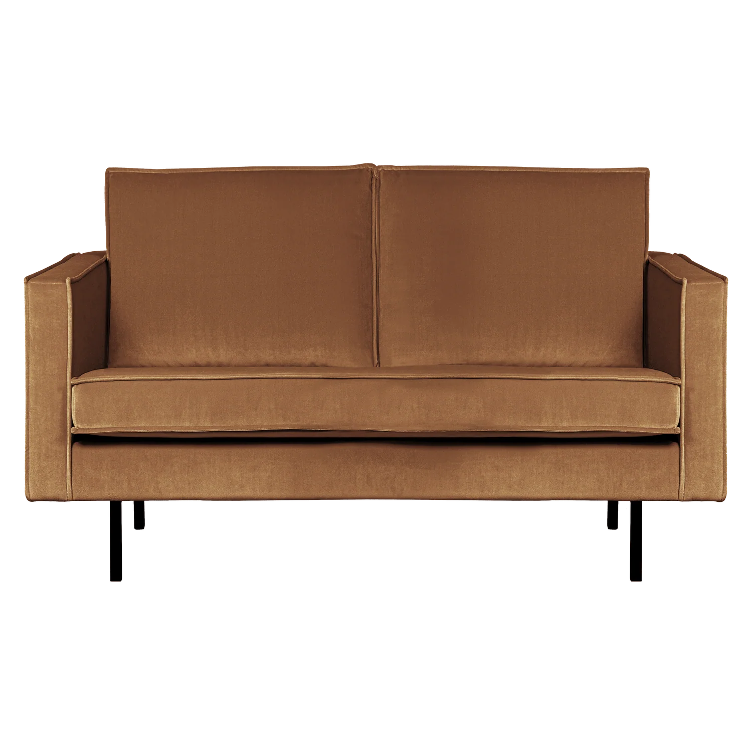 Sofa aksamitna 2-osobowa RODEO miodowy - Image 3