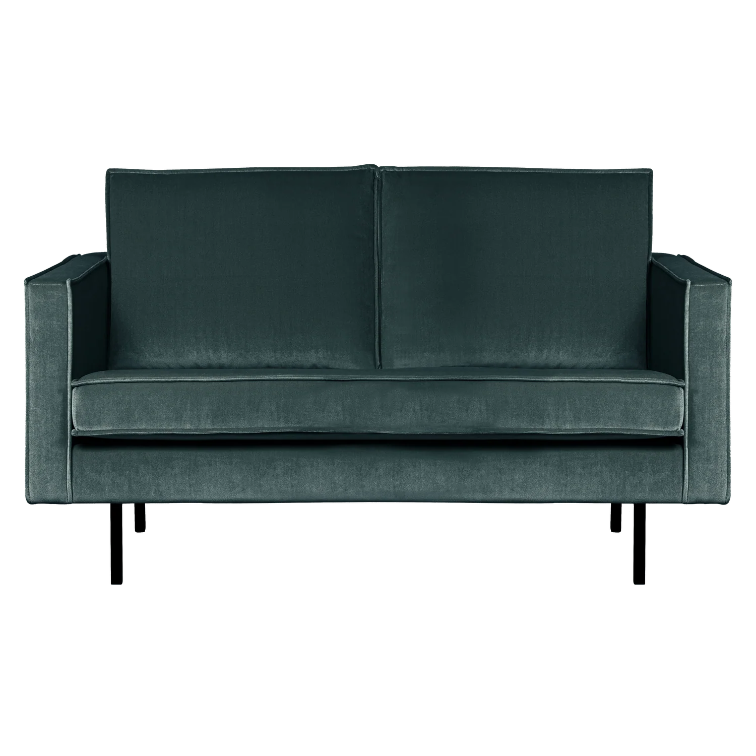 Sofa aksamitna 2-osobowa RODEO morski - Image 3