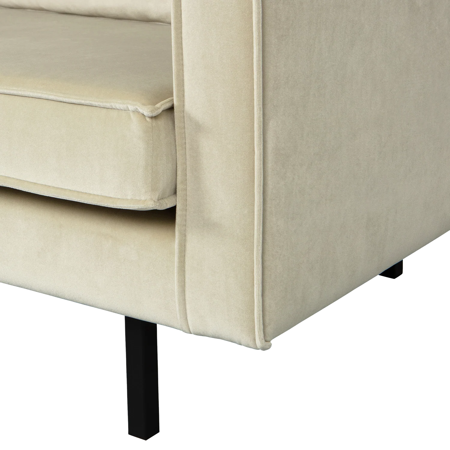 Sofa aksamitna 2-osobowa RODEO pistacjowy - Image 2