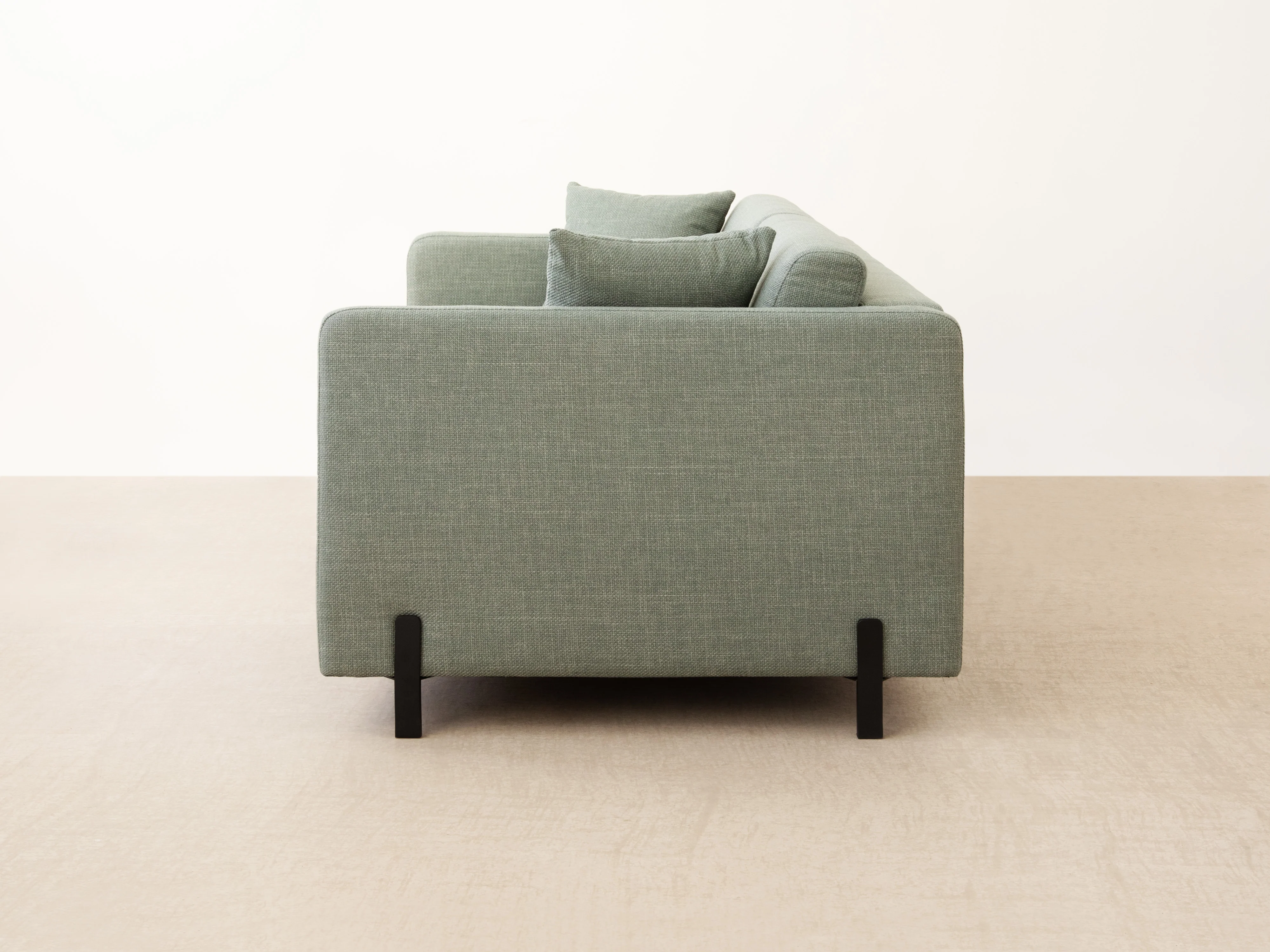 Sofa aksamitna 2-osobowa z funkcją spania GLORIA beżowy - Image 12
