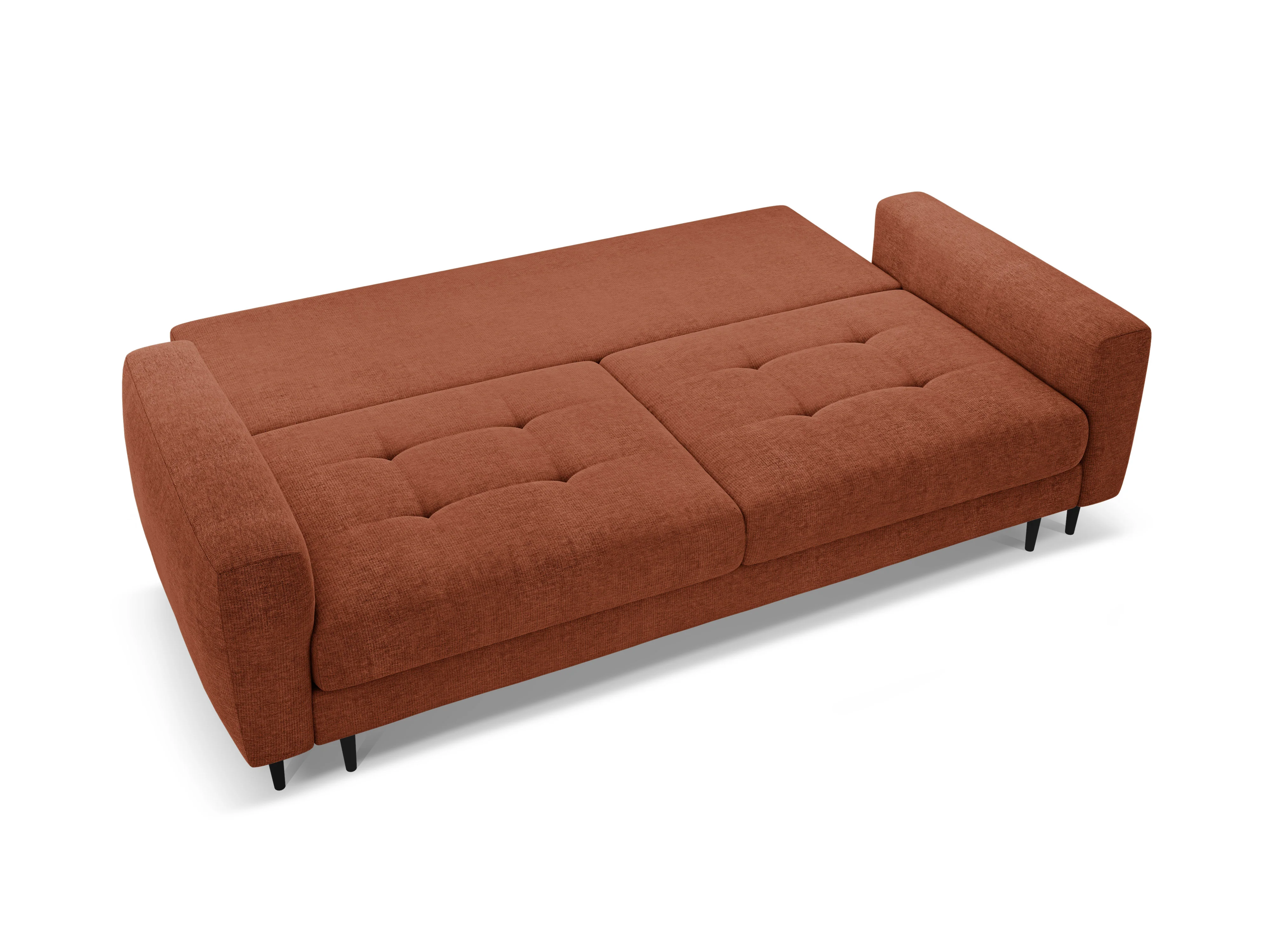 Sofa 3-osobowa z funkcją spania BEMY koralowy - Image 4