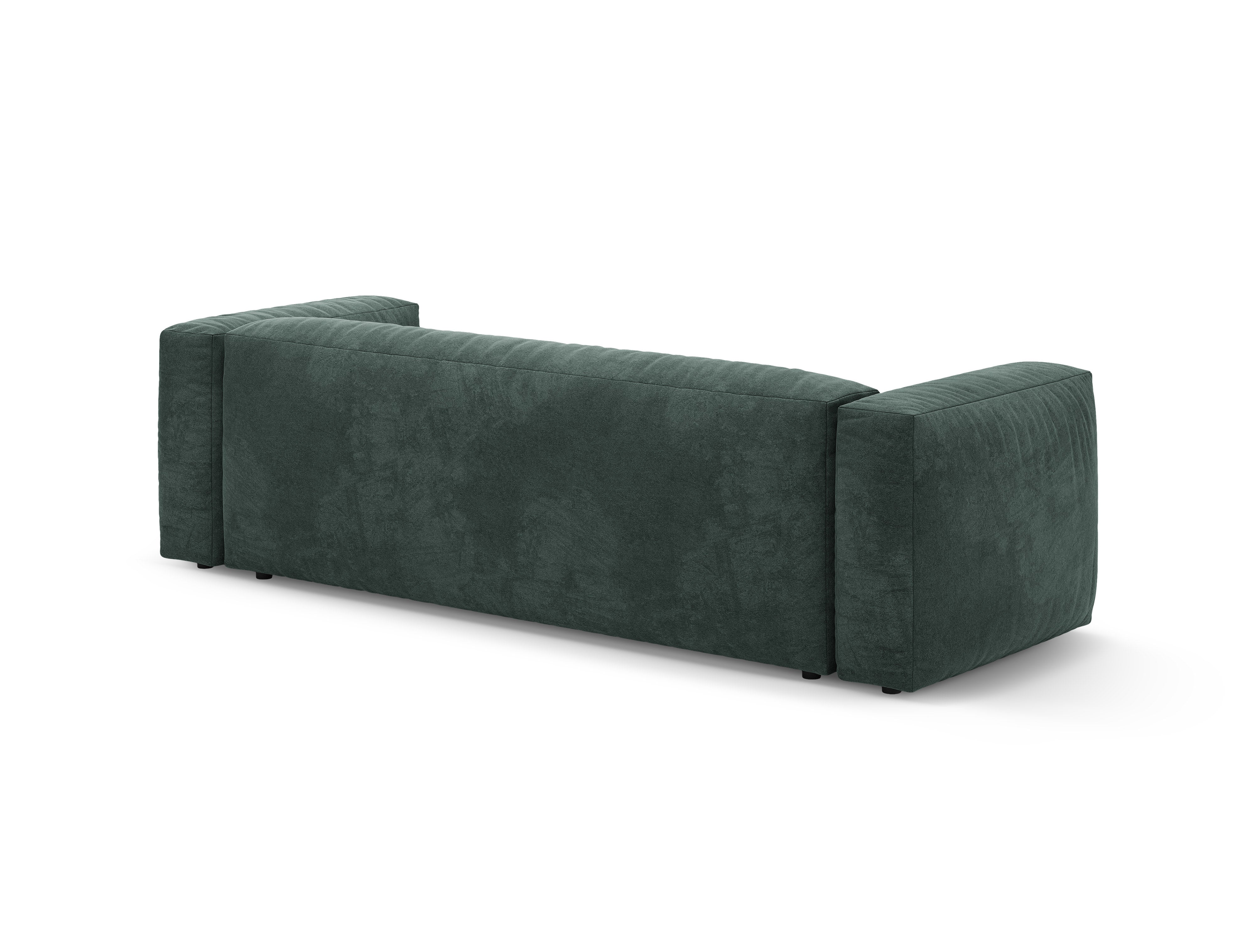 Sofa aksamitna 3-osobowa z funkcją spania MARTINA petrol - Image 4