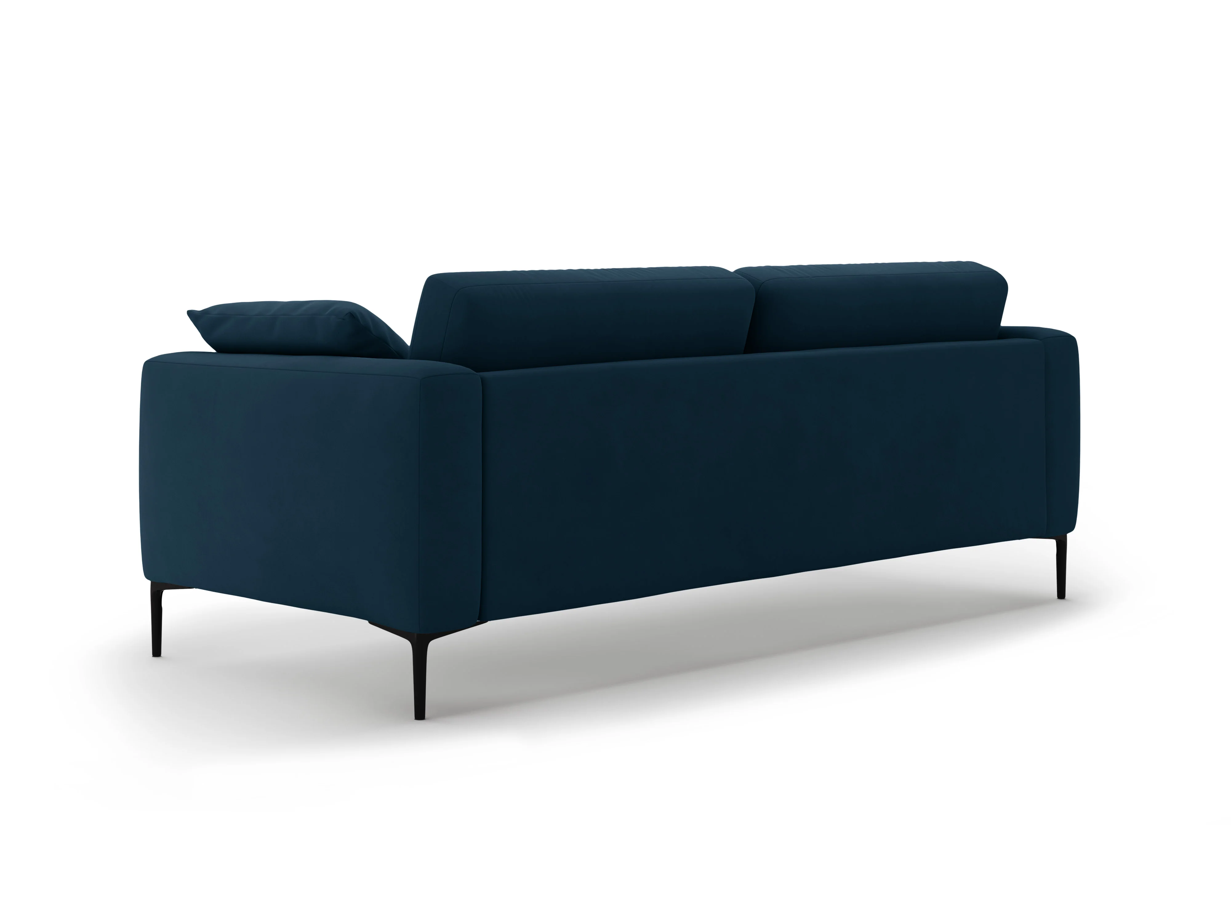 Sofa aksamitna 4-osobowa BEMY granat królewski - Image 5