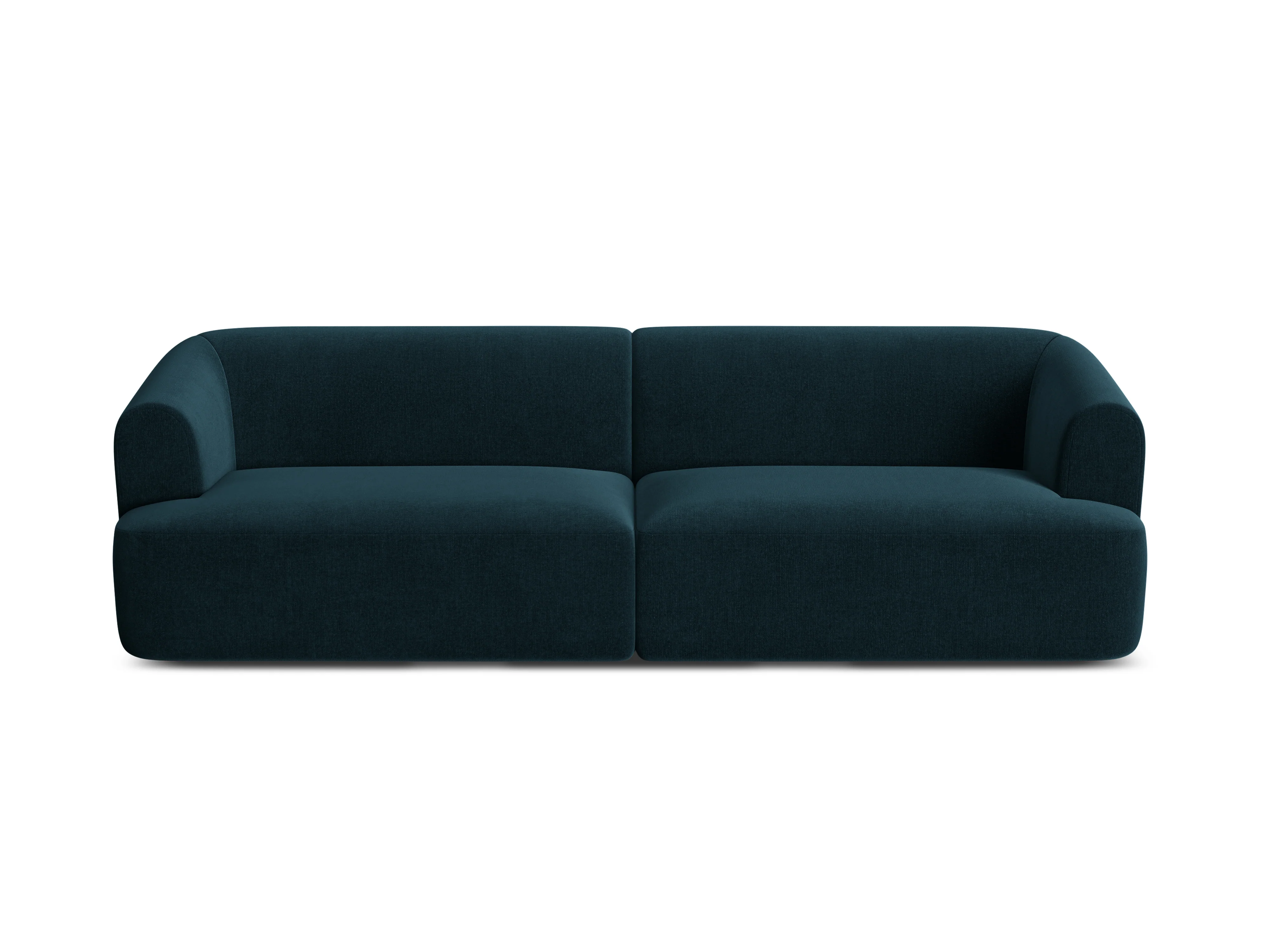 Sofa aksamitna 4-osobowa CAMPI petrol - Image 4