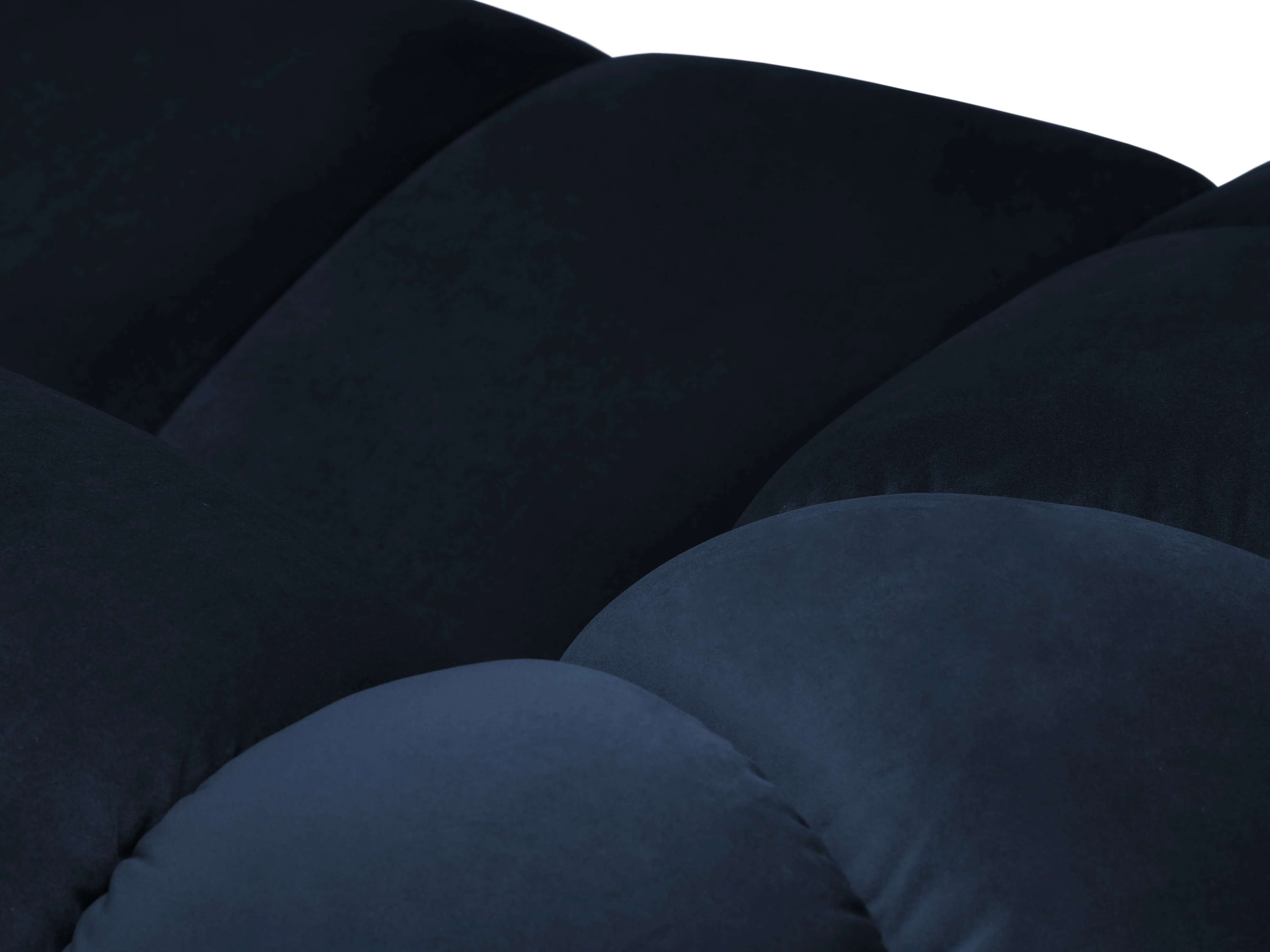 Sofa aksamitna 4-osobowa DIANA granat królewski - Image 5