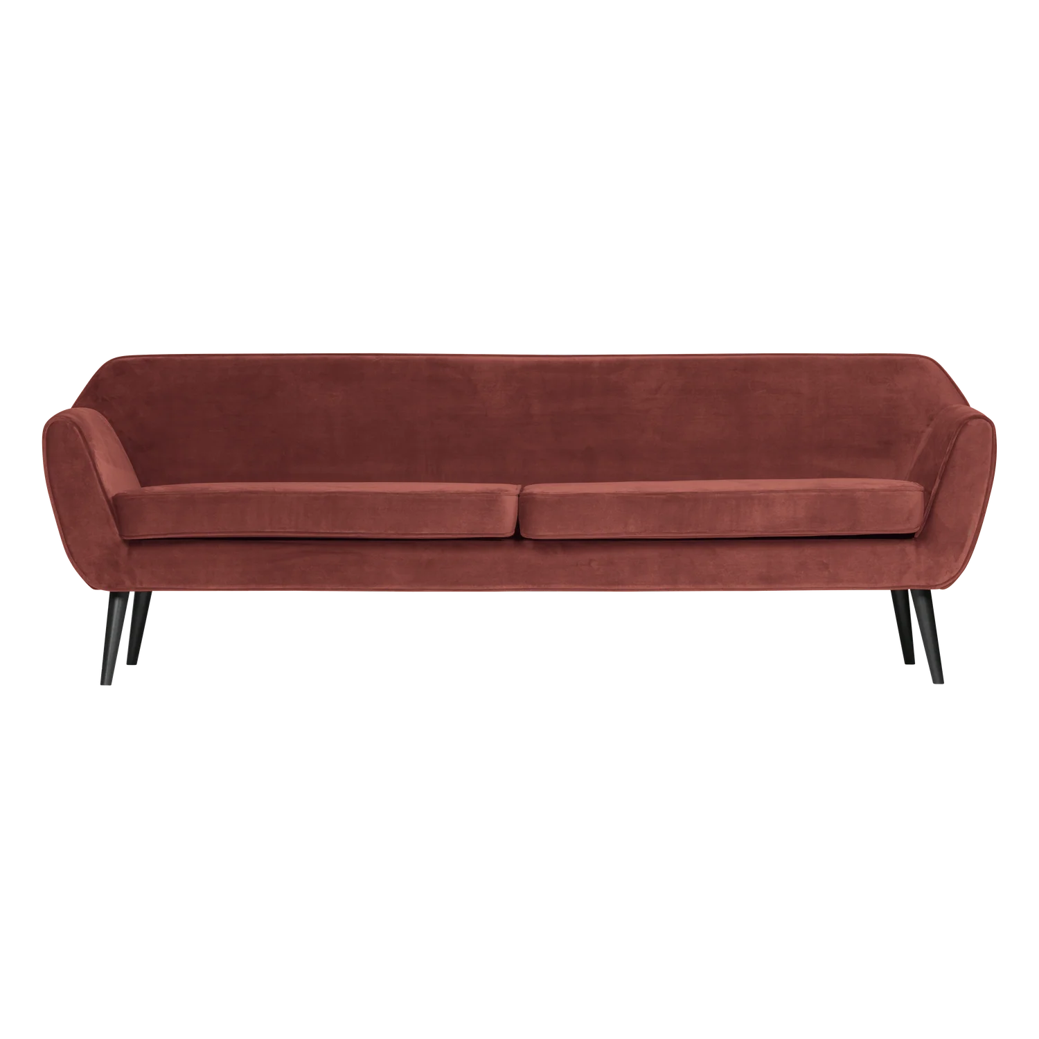 Sofa aksamitna 4-osobowa ROCCO burgundowy - Image 3