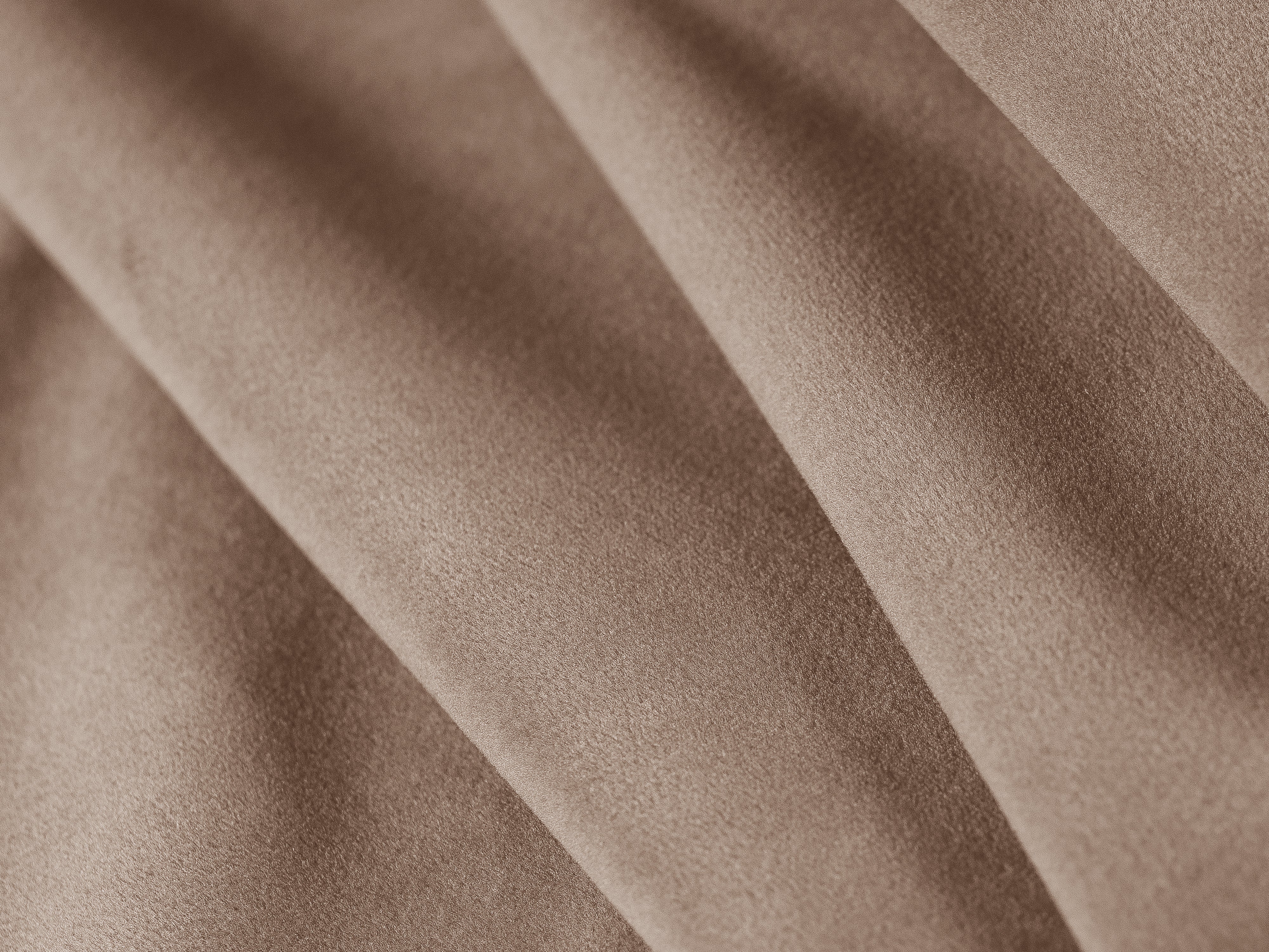 Sofa aksamitna prawostronna 4-osobowa otwarta MILEY cappuccino - Image 4