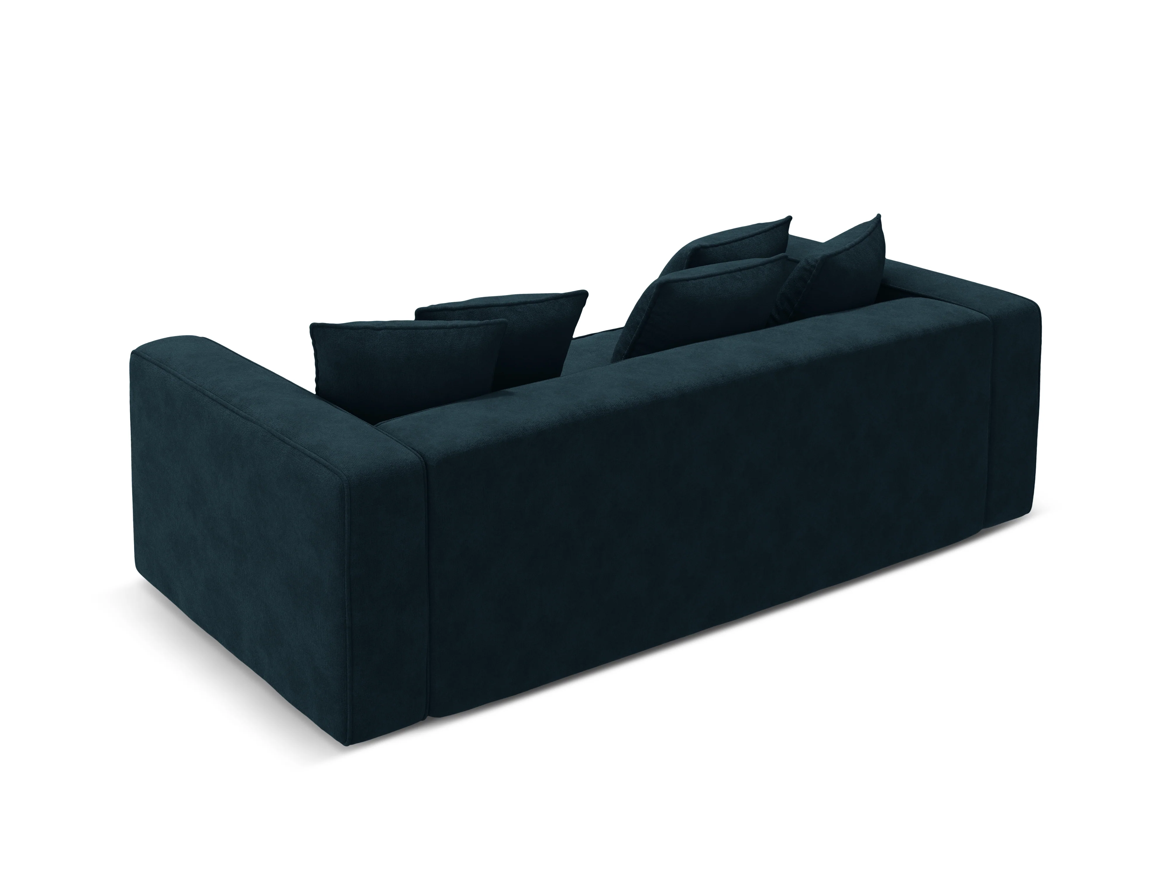 Sofa aksamitna z funkcją spania RIBES niebieski petrol - Image 6