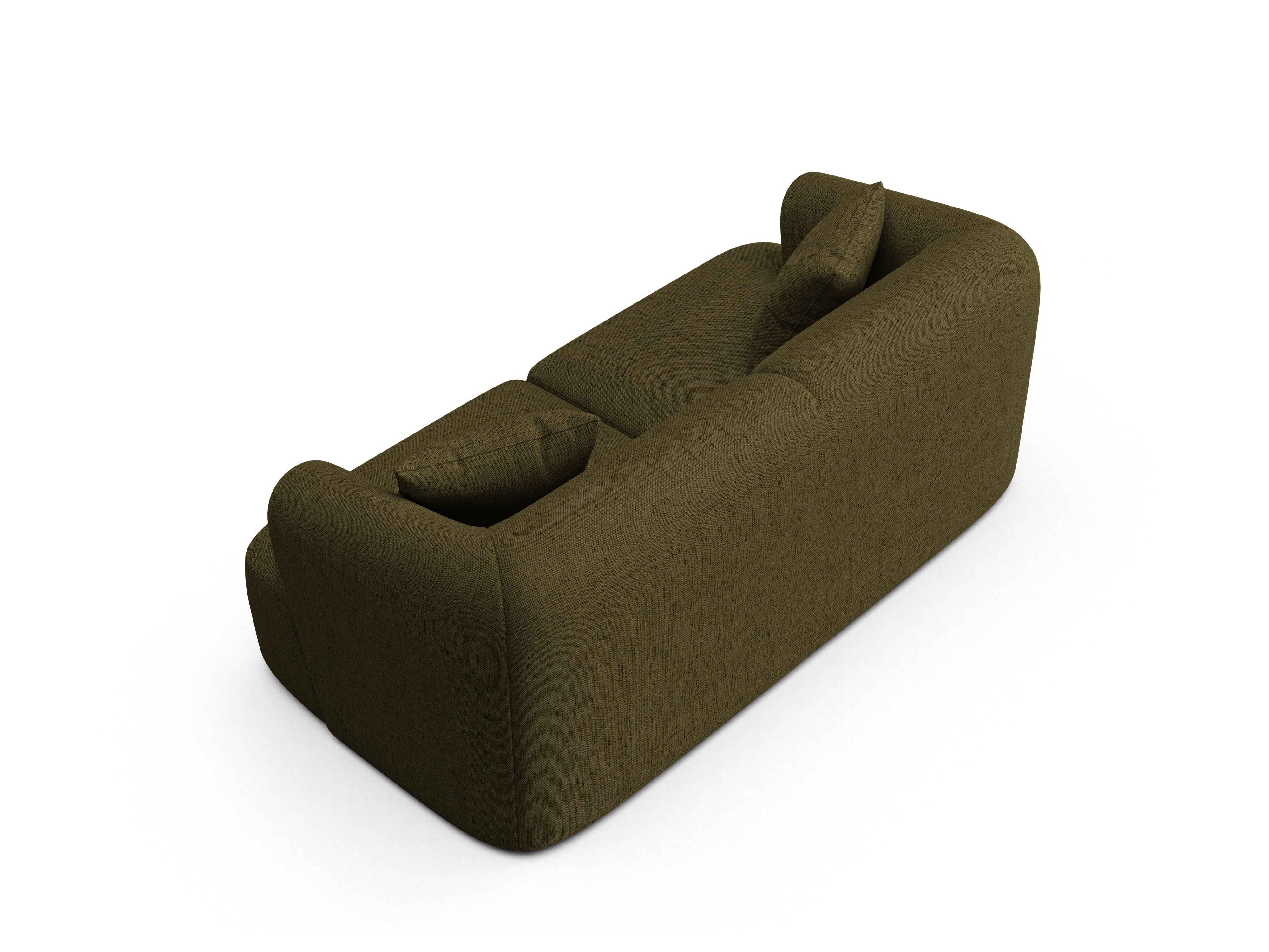 Sofa 2-osobowa CAMPI zielony szenil - Image 3