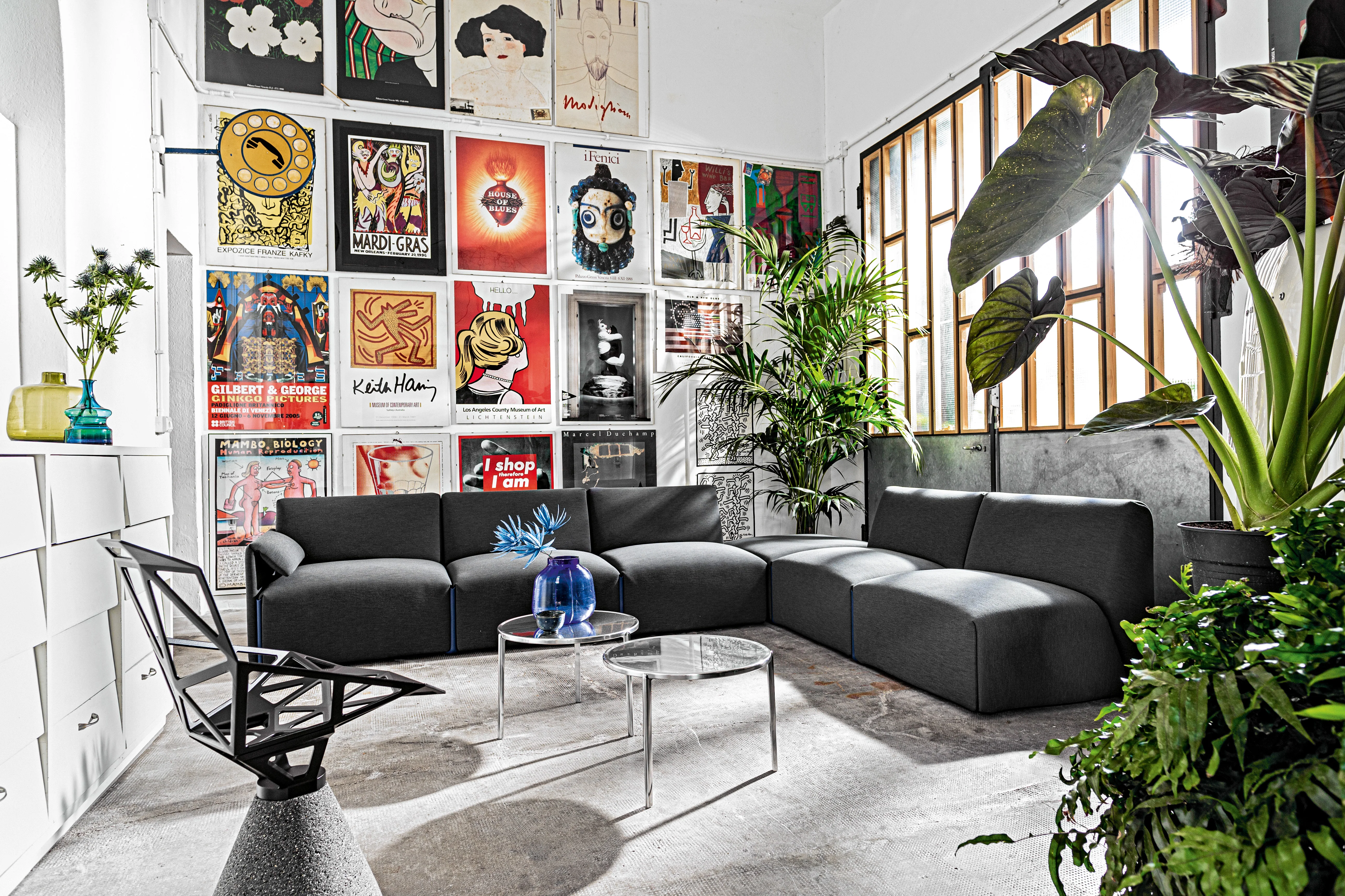 Sofa modułowa COSTUME - moduł środkowy tapicerowany - Image 12