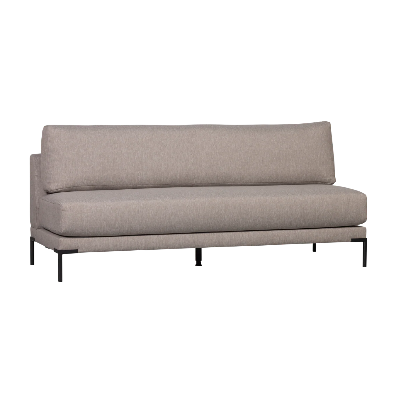Sofa COUPLE DINING BENCH - moduł środkowy taupe