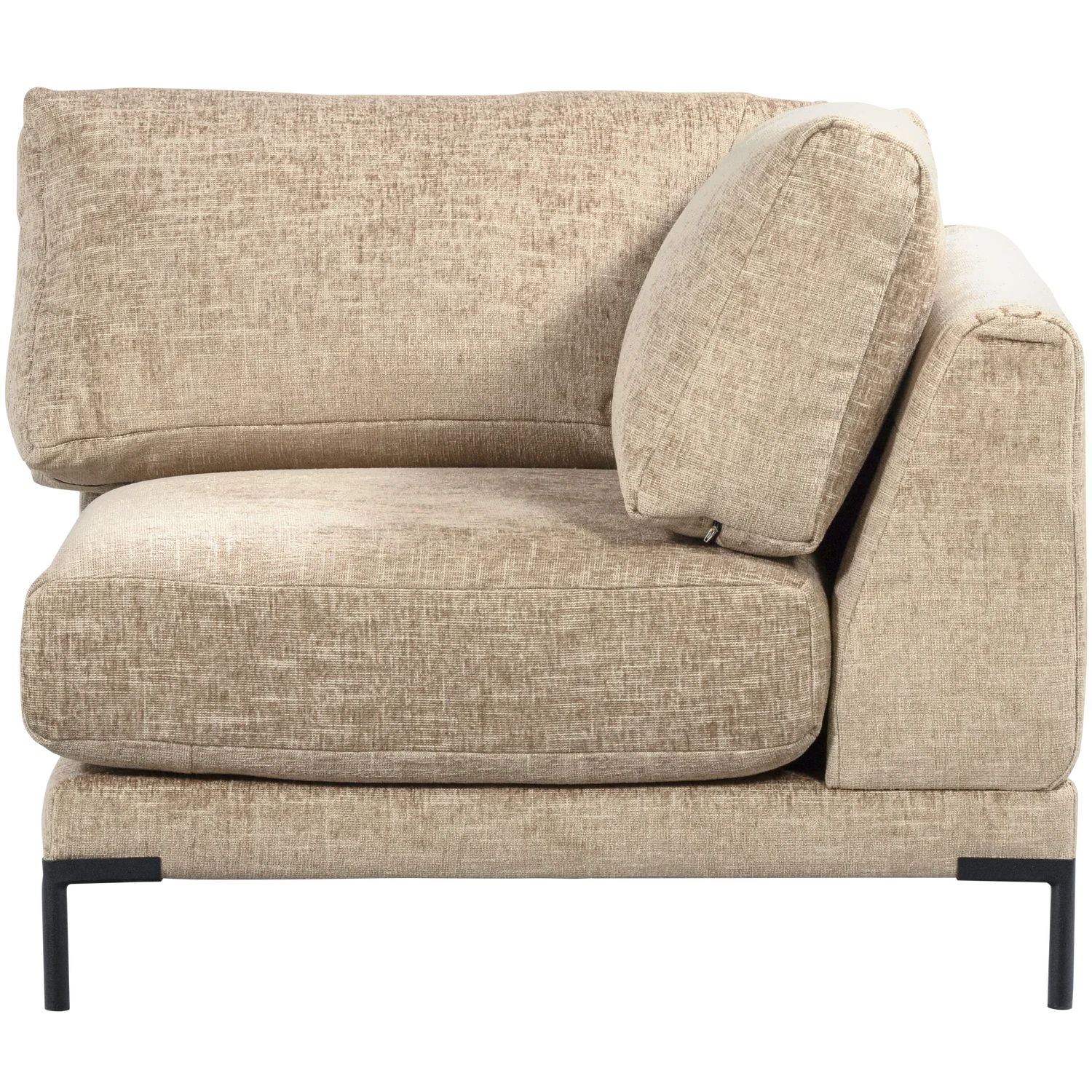 Sofa COUPLE - moduł narożny beżowy melanż - Image 3
