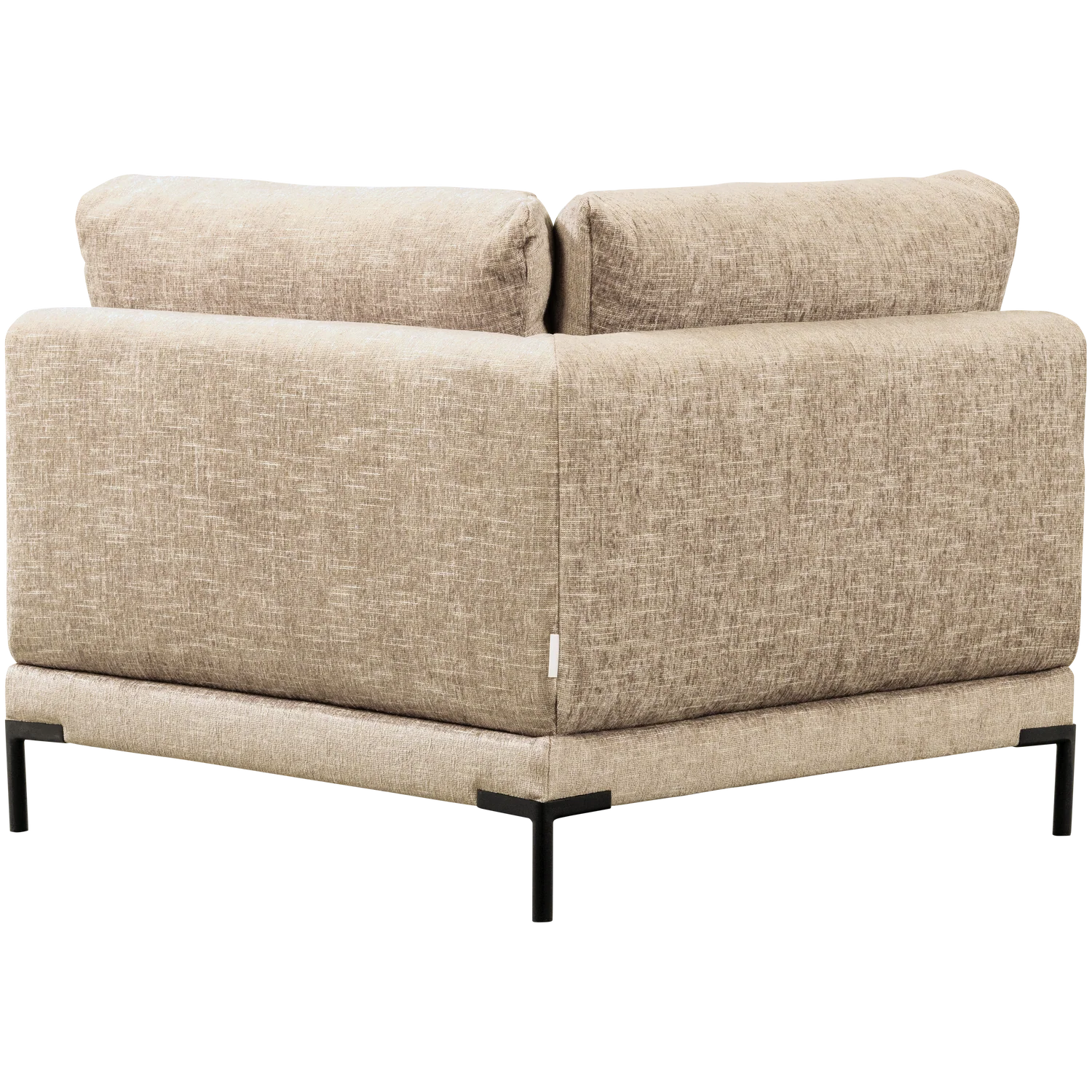 Sofa COUPLE - moduł narożny beżowy melanż - Image 4