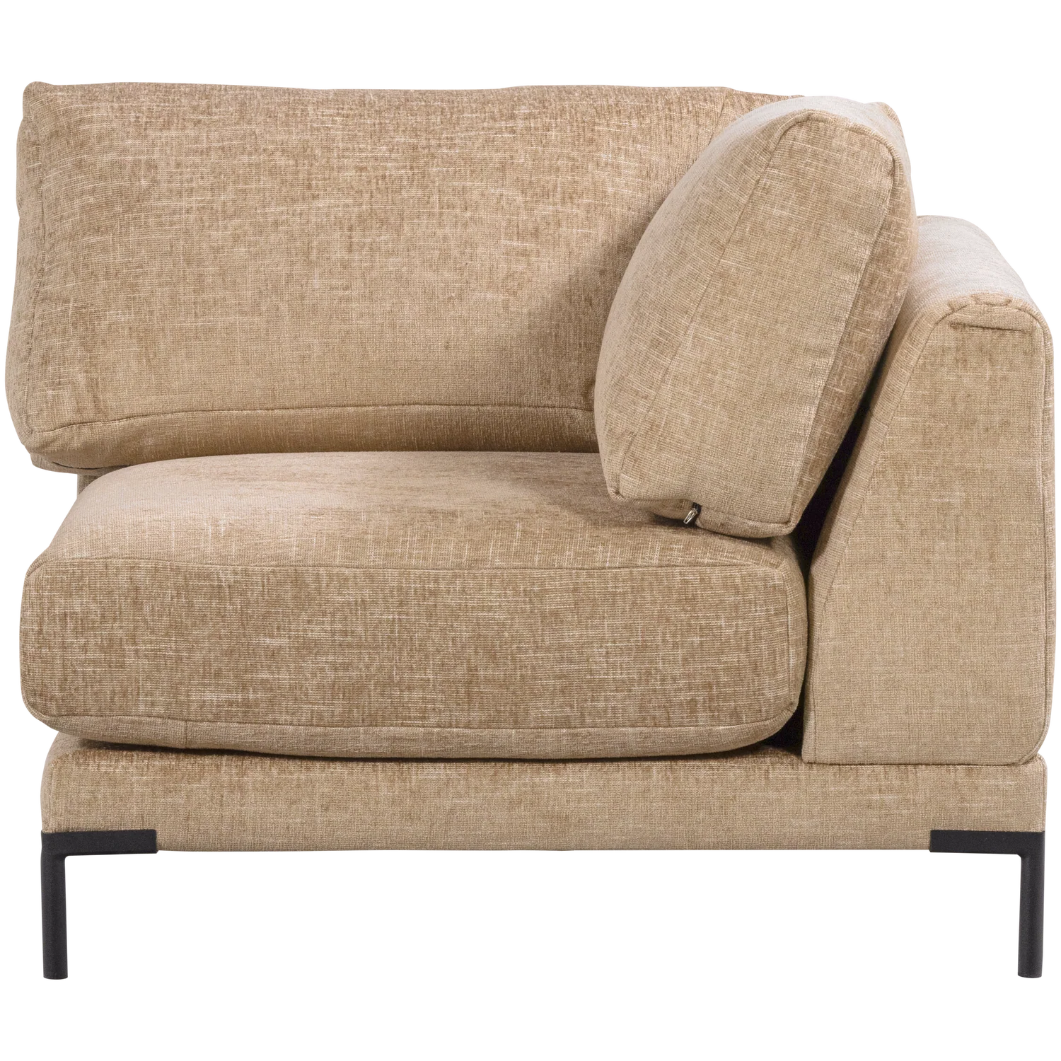 Sofa COUPLE - moduł narożny masełkowy melanż - Image 4