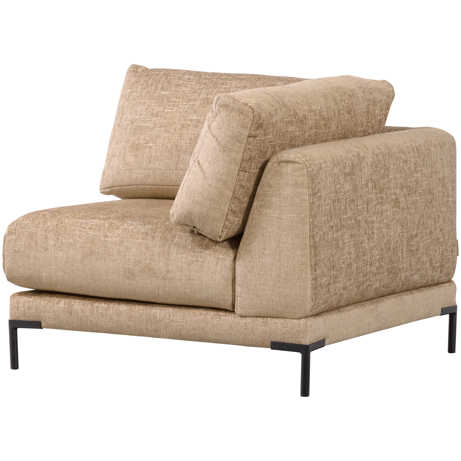 Sofa COUPLE - moduł narożny masełkowy melanż - Image 6