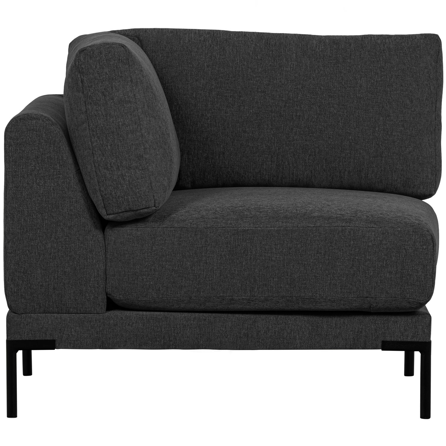 Sofa COUPLE - moduł narożny antracytowy - Image 3