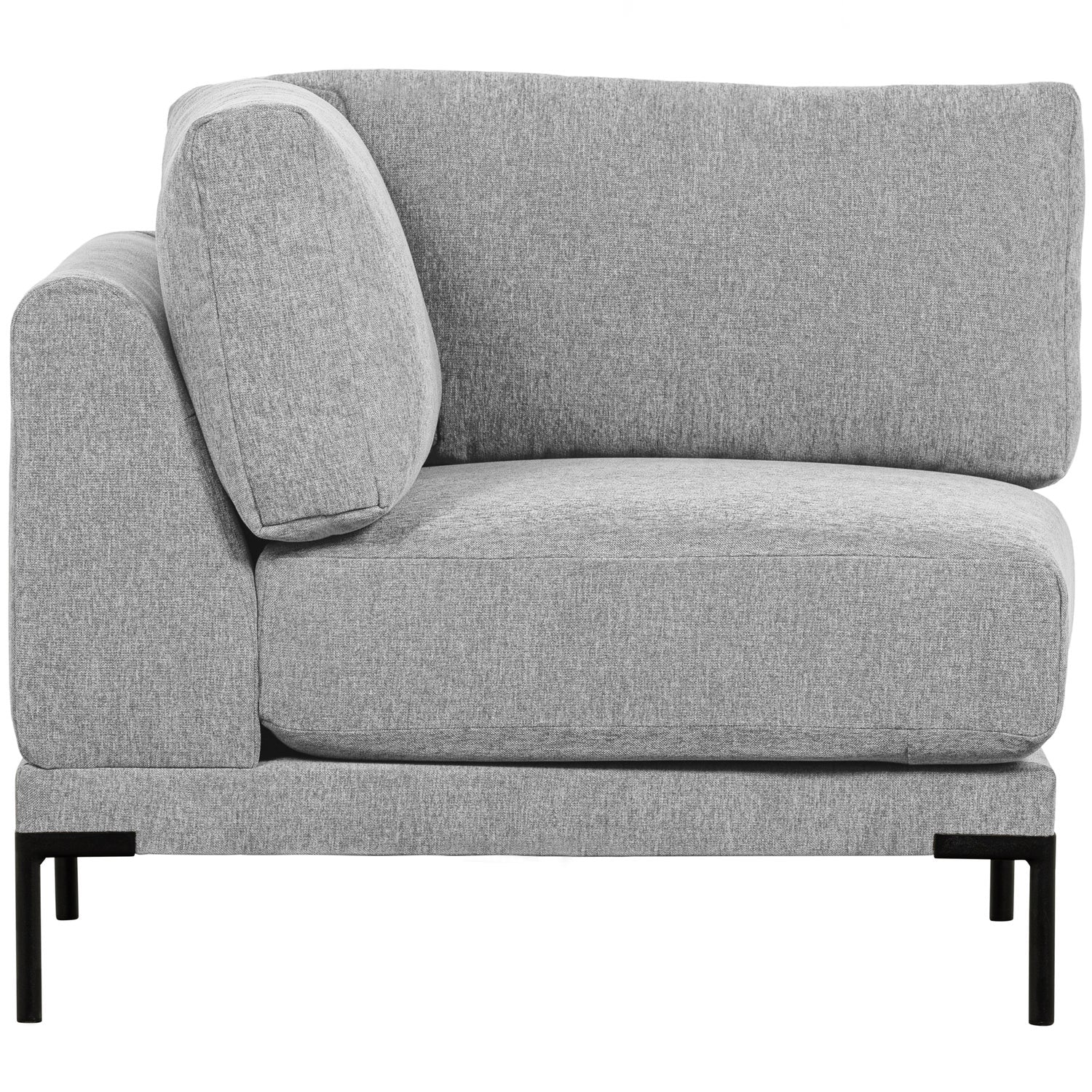 Sofa COUPLE - moduł narożny jasnoszary - Image 3