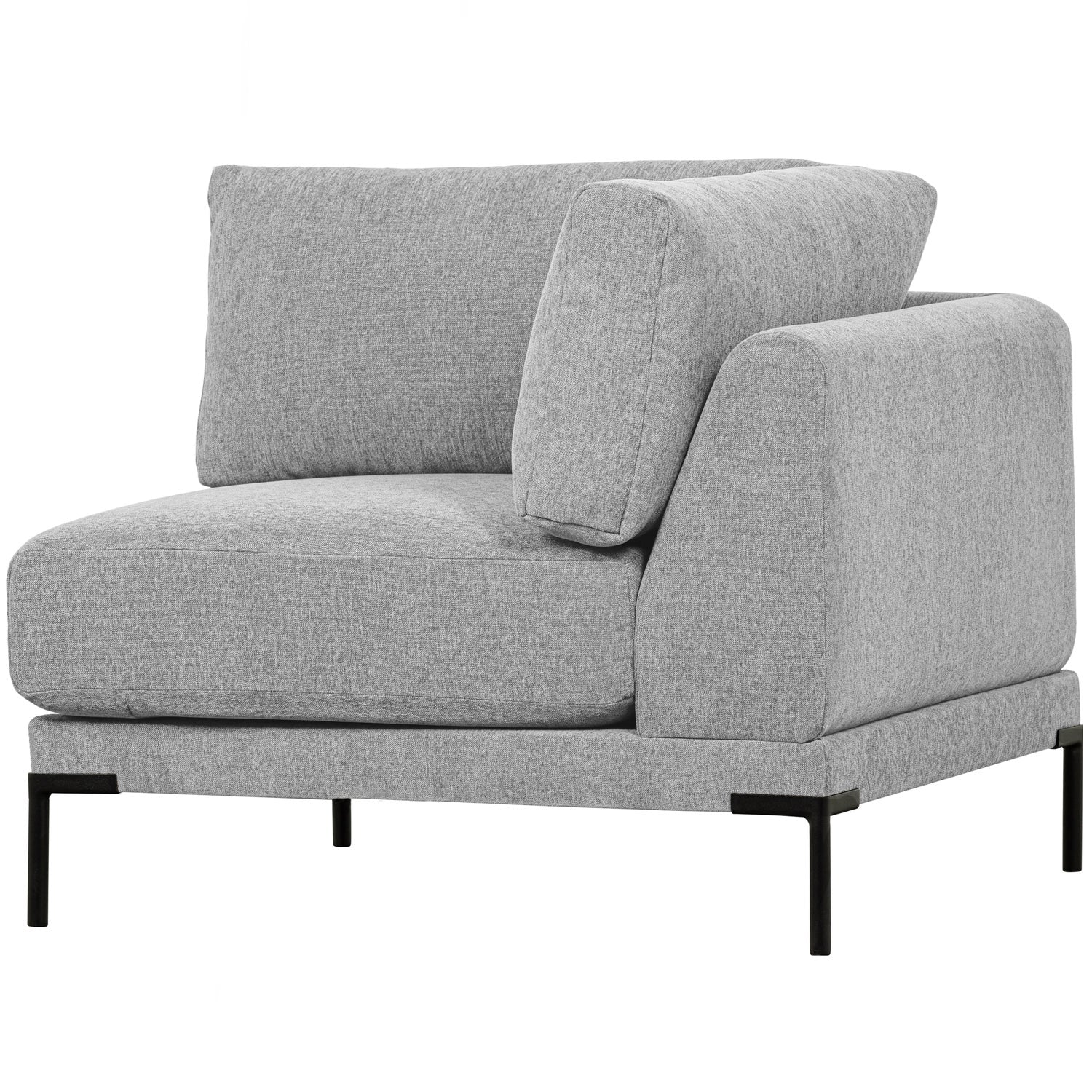 Sofa COUPLE - moduł narożny jasnoszary - Image 4