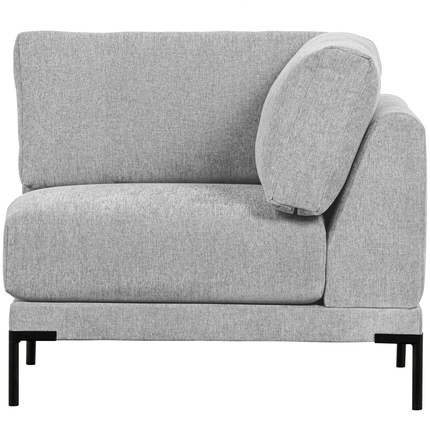 Sofa COUPLE - moduł narożny jasnoszary - Image 5