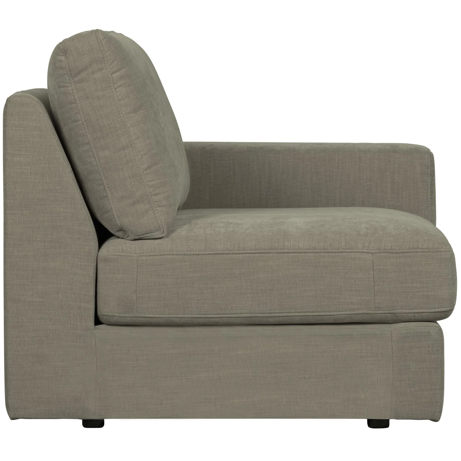 Sofa FAMILY - moduł końcowy prawostronny ciepły szary - Image 6