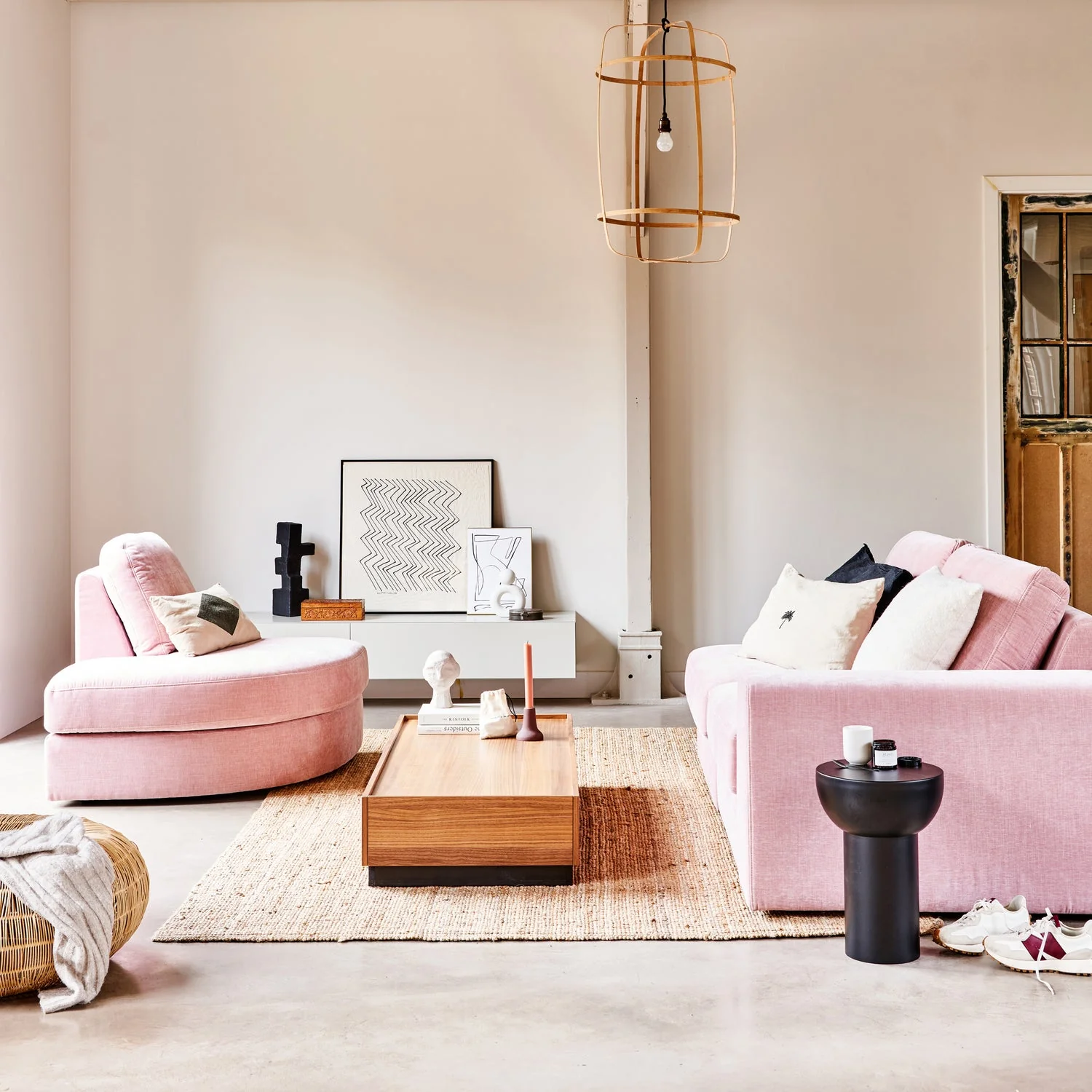Sofa FAMILY - moduł końcowy prawostronny różowy - Image 2