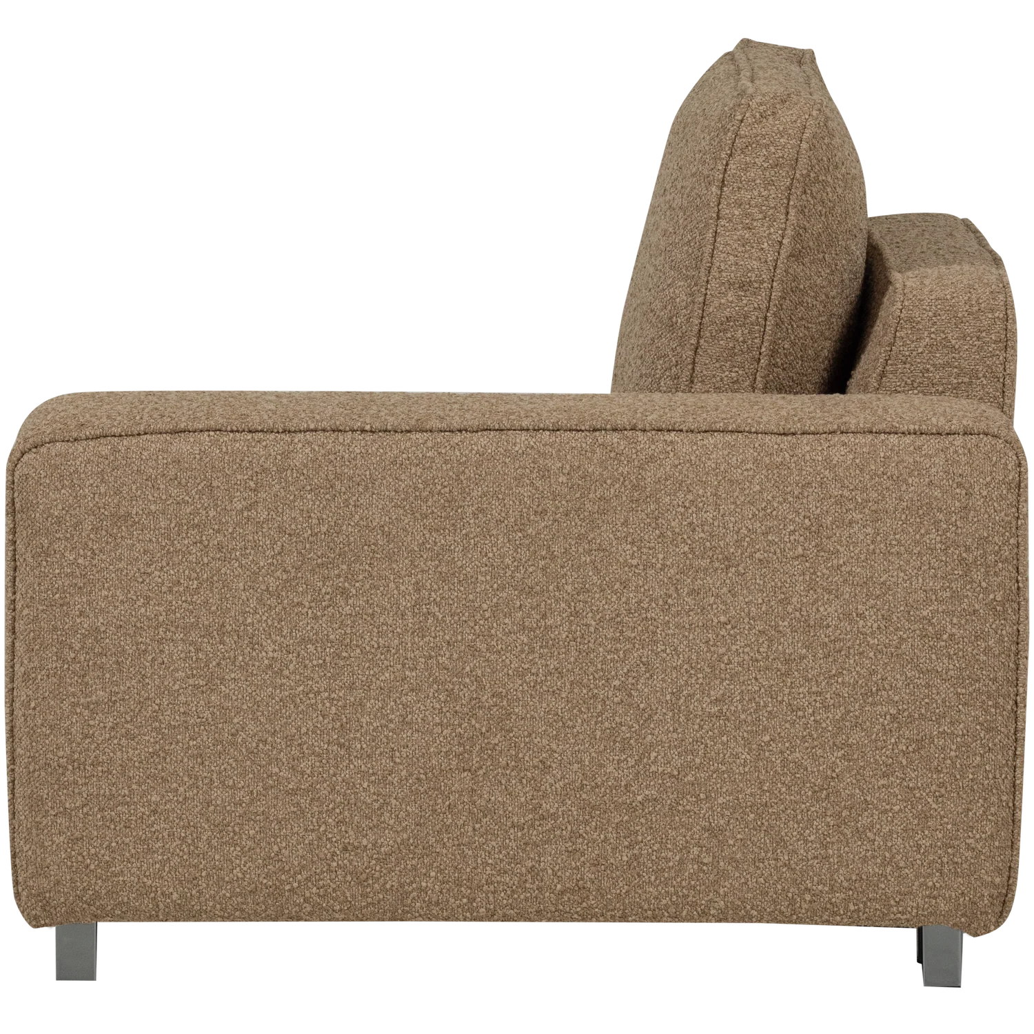Sofa LAZY - moduł końcowy prawostronny brązowy bouclé - Image 4