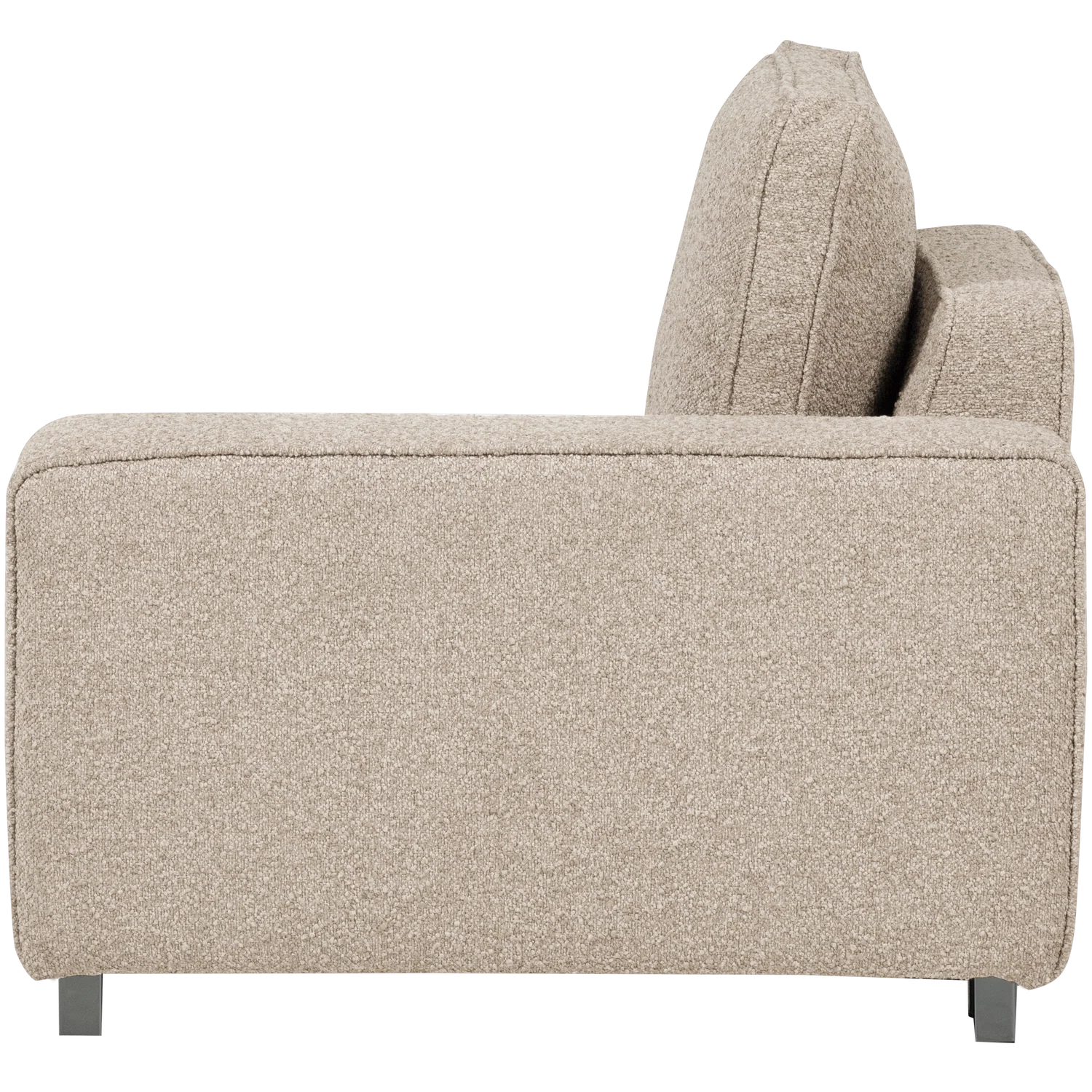 Sofa LAZY - moduł końcowy prawostronny piaskowy bouclé - Image 6