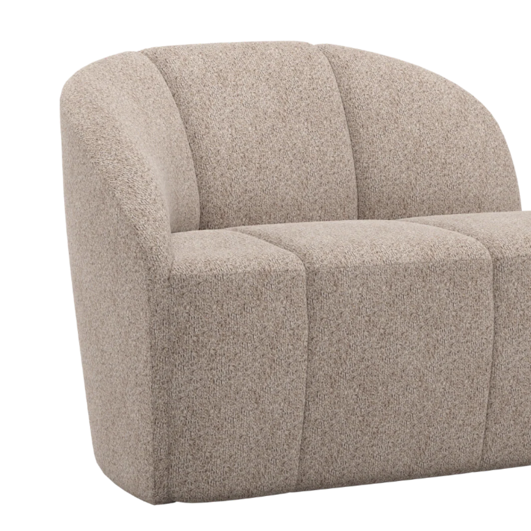 Sofa lewostronna 2-osobowa MOJO piaskowy baranek - Image 2