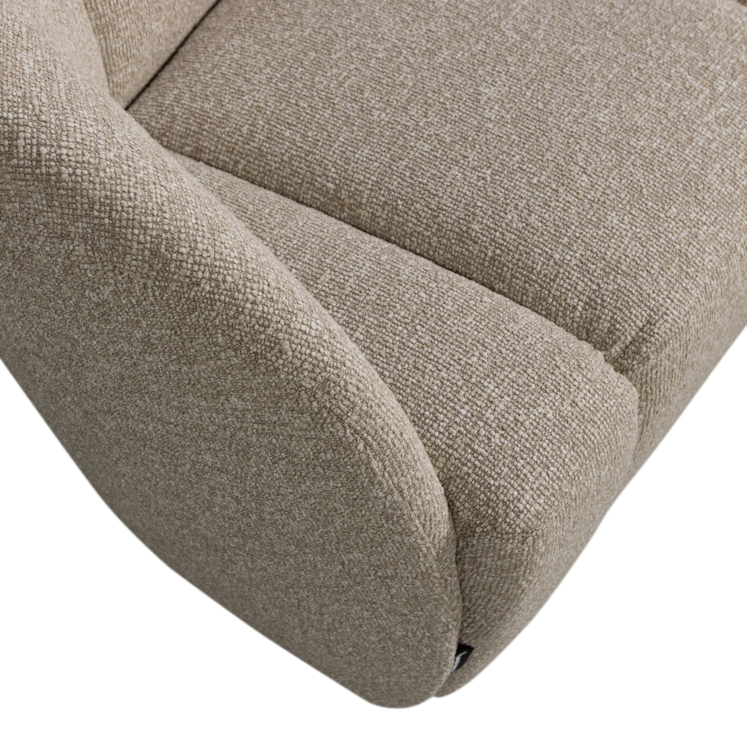 Sofa lewostronna 2-osobowa MOJO piaskowy melanż boucle - Image 7