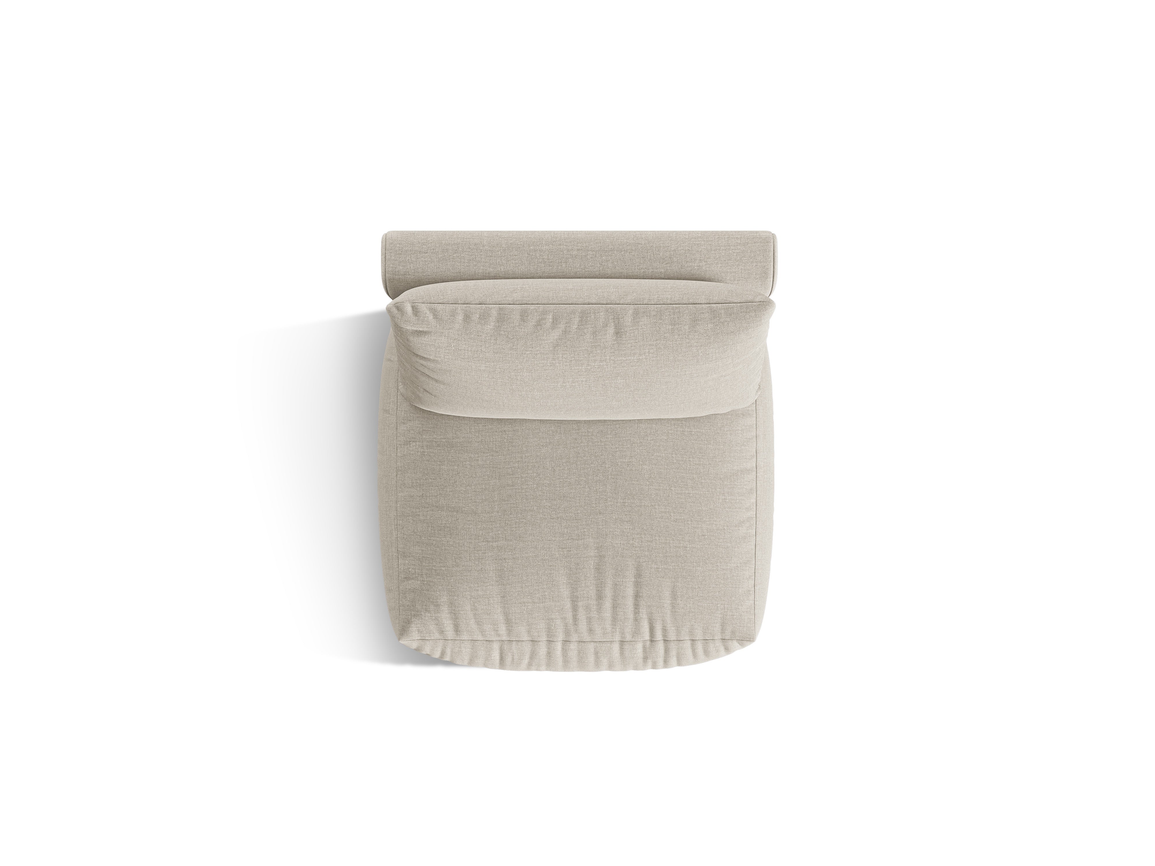 Sofa modułowa CHRIS - element środkowy kremowy szenil - Image 4