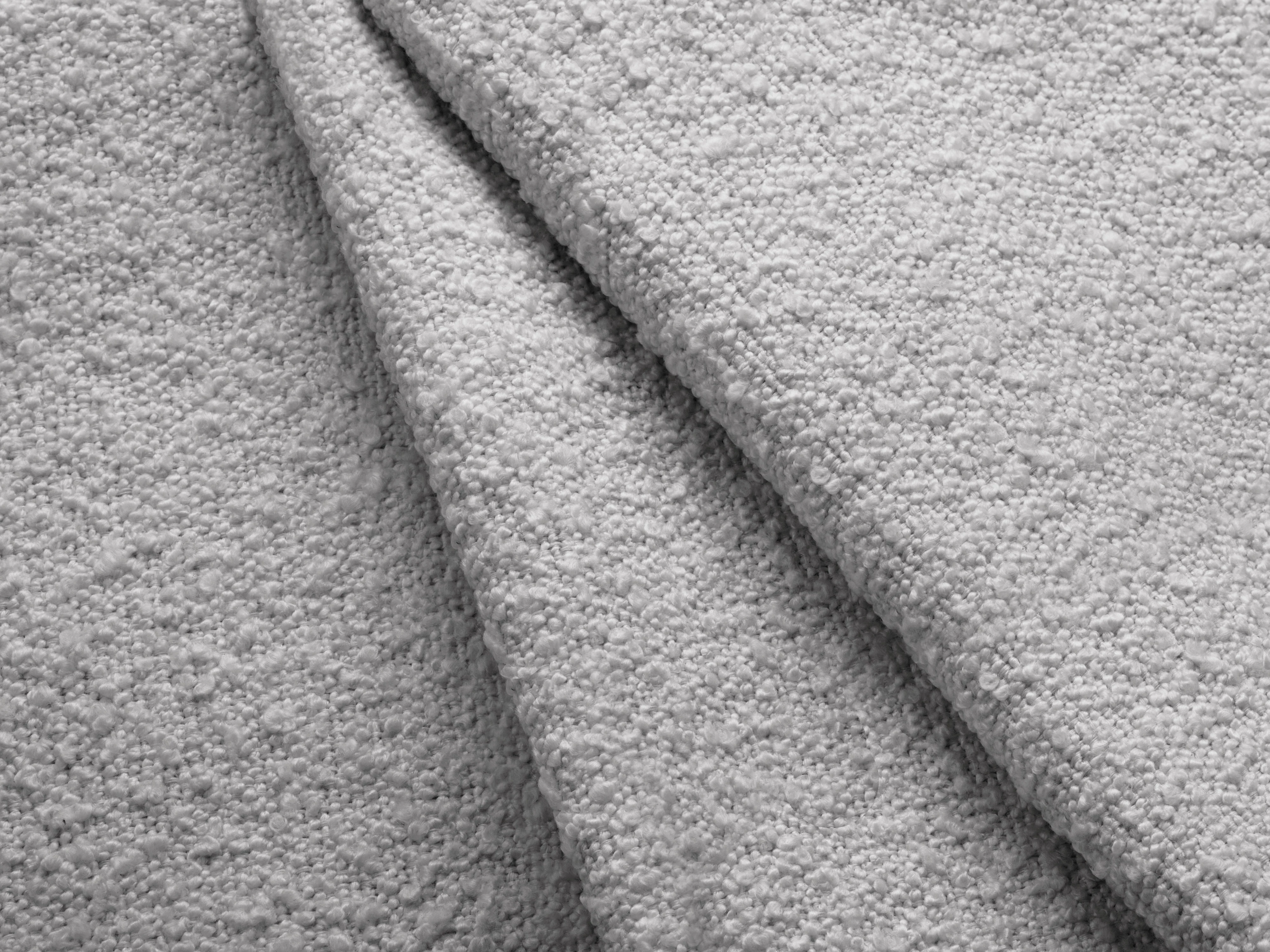 Sofa modułowa MILEY - moduł prawostronny jasnoszary boucle - Image 5