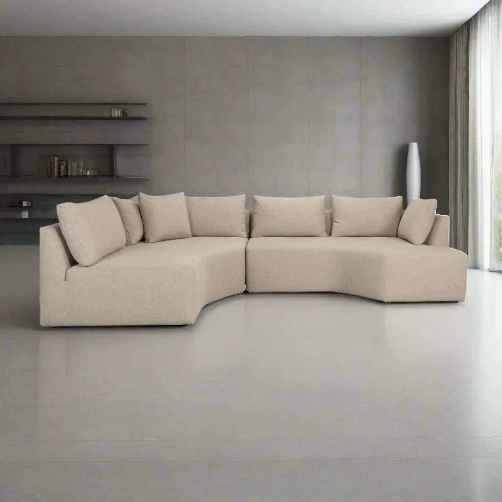 Sofa modułowa PROSPER - szezlong lewostronny cappuccino - Image 2